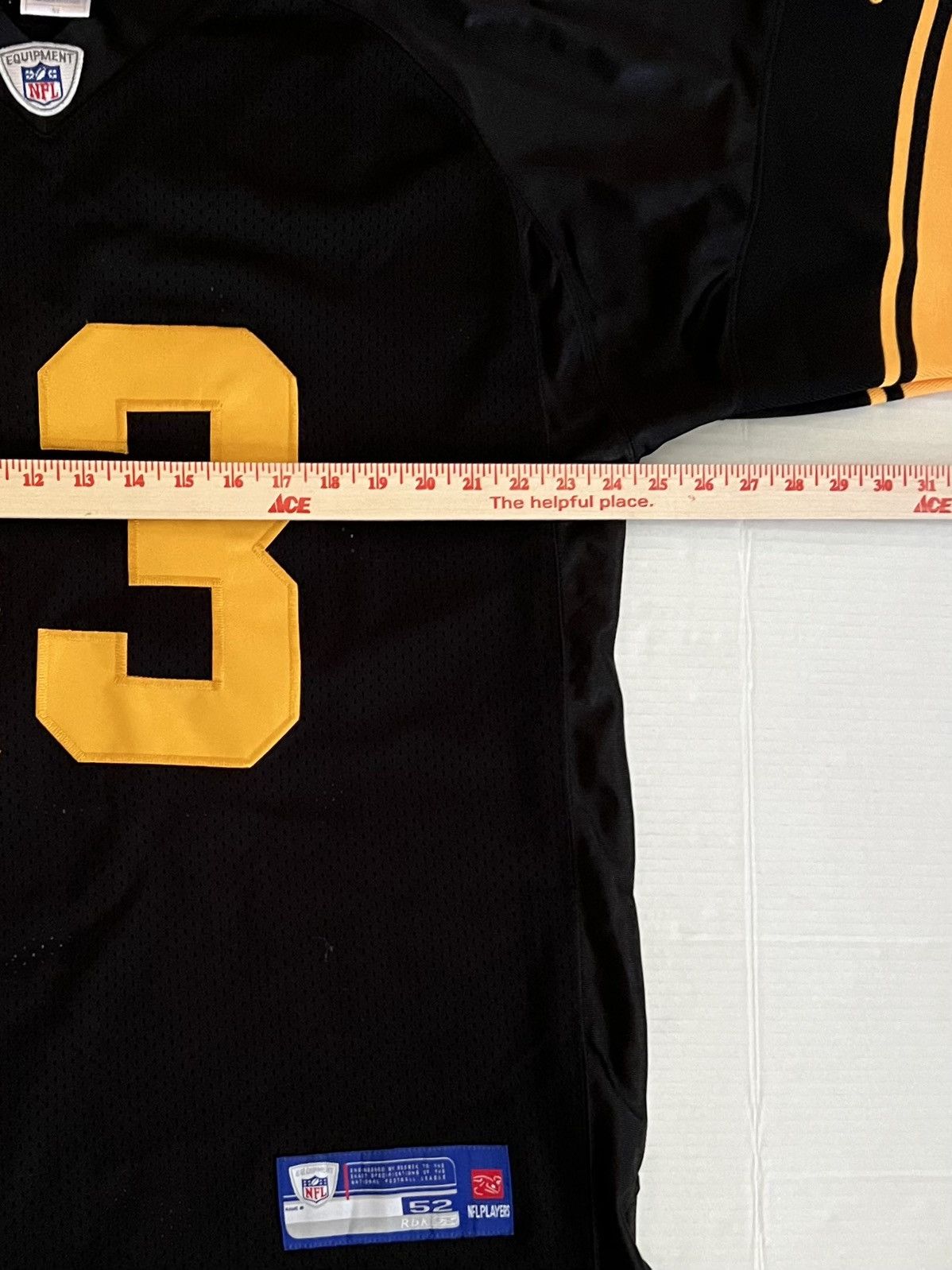 Reebok Pittsburgh Steelers 75th Anniversary Authentic Reebok Jersey Size US XL / EU 56 / 4 - 8 Thumbnail