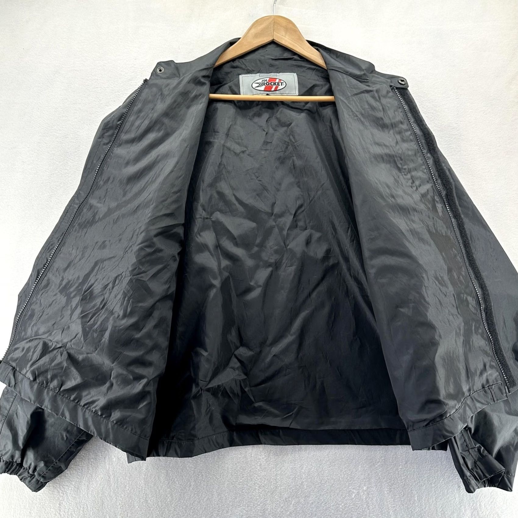 Joe Rocket Joe Rocket Jacket Mens 3XL Gray Windbreaker Motorcycle Riding Lightweight Lined Full Zip Size US XXL / EU 58 / 5 - 4 Thumbnail