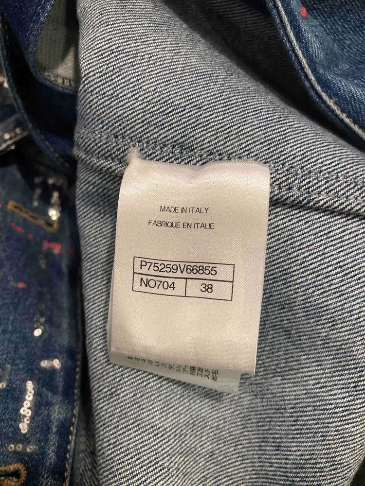 Chanel Chanel 23 Chanel denim sequined four-pocket jacket Size XS / US 0-2 / IT 36-38 - 6 Thumbnail