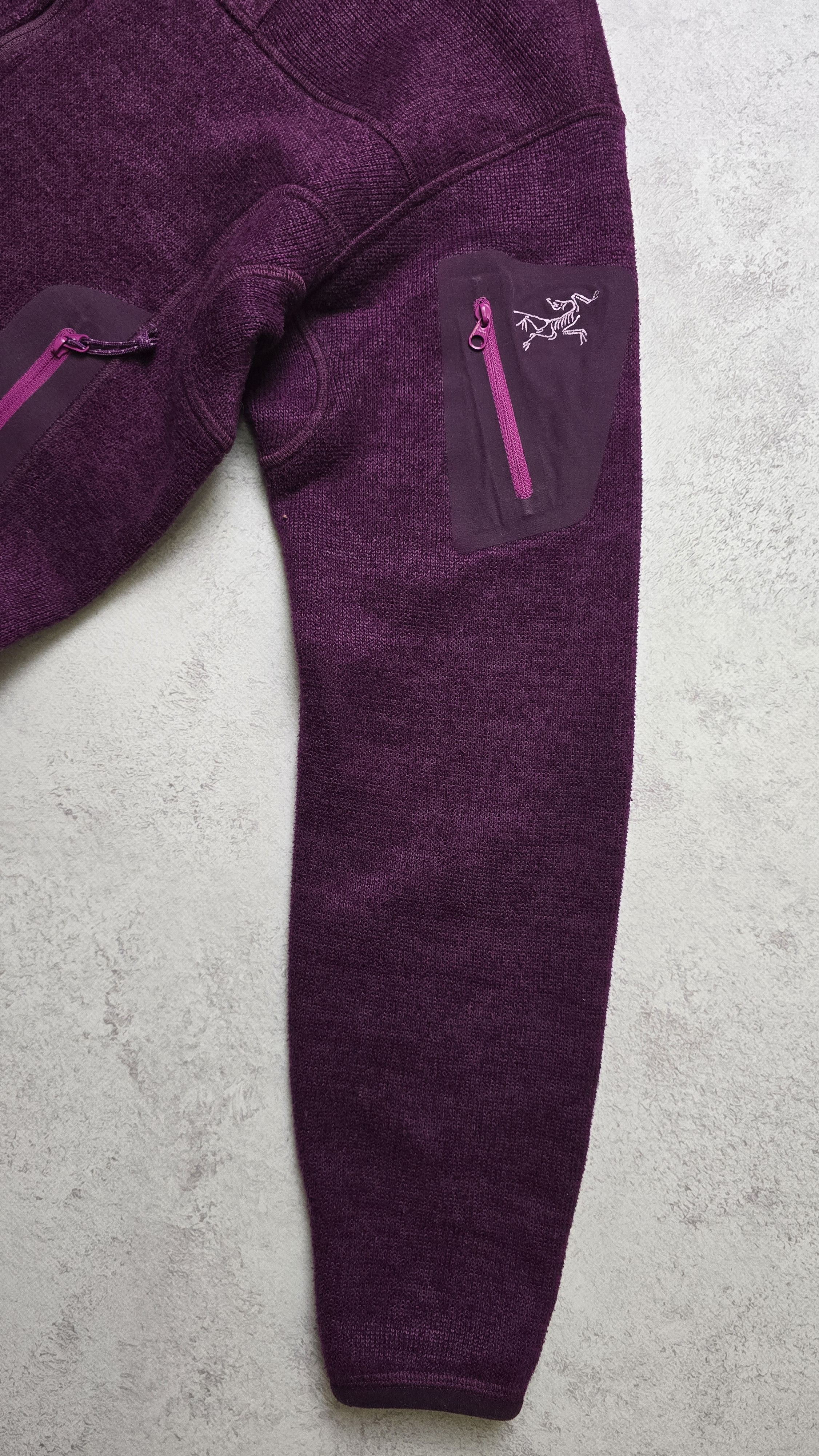 Arc'teryx Arc'teryx Covert Full Zip Knit Fleece Purple Jacket Size M / US 6-8 / IT 42-44 - 9 Thumbnail