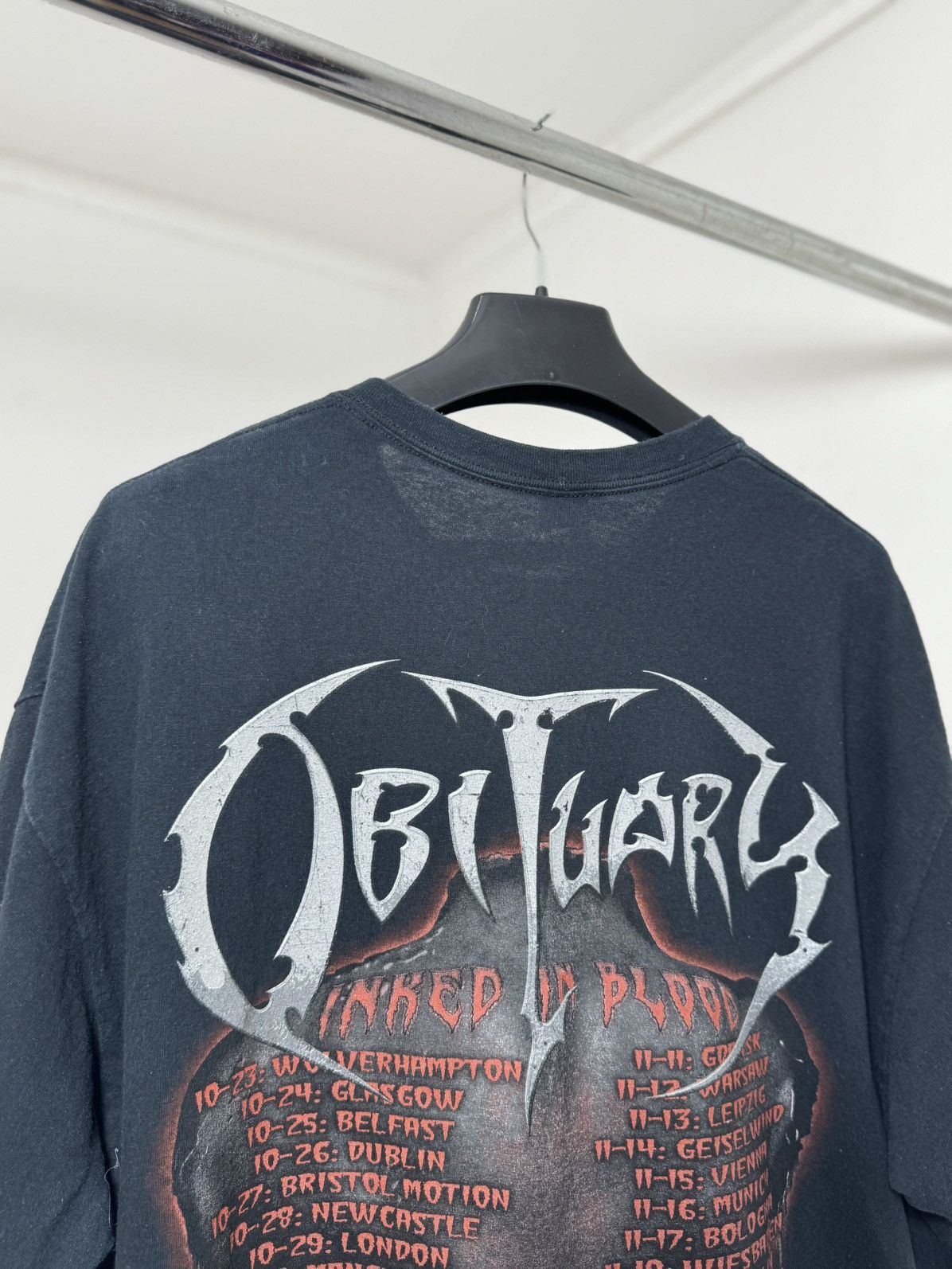 Band Tees Vintage Y2K Obituary Inked In Blood Band Tee T Shirt Size US XL / EU 56 / 4 - 9 Thumbnail