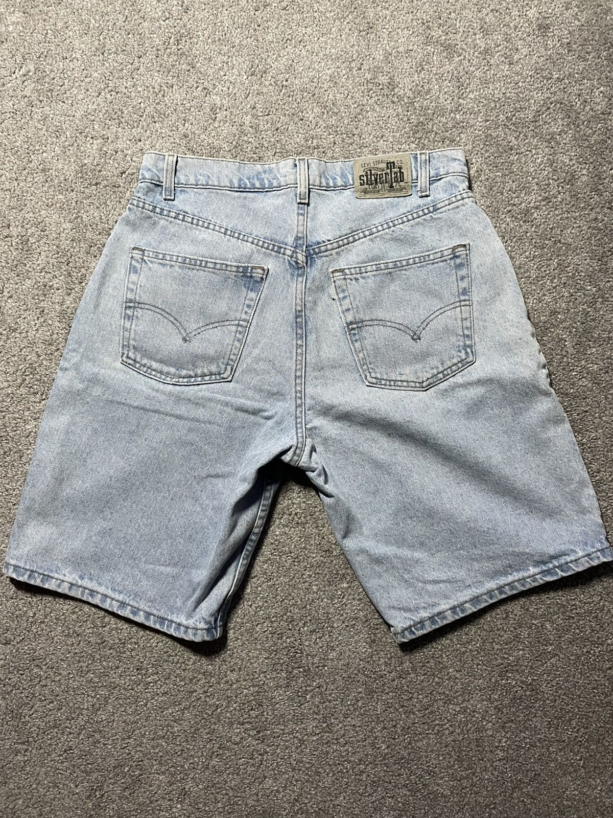 Levi's Vintage Clothing 90s Levi’s Silver Tab Jorts Size US 34 / EU 50 - 4 Thumbnail