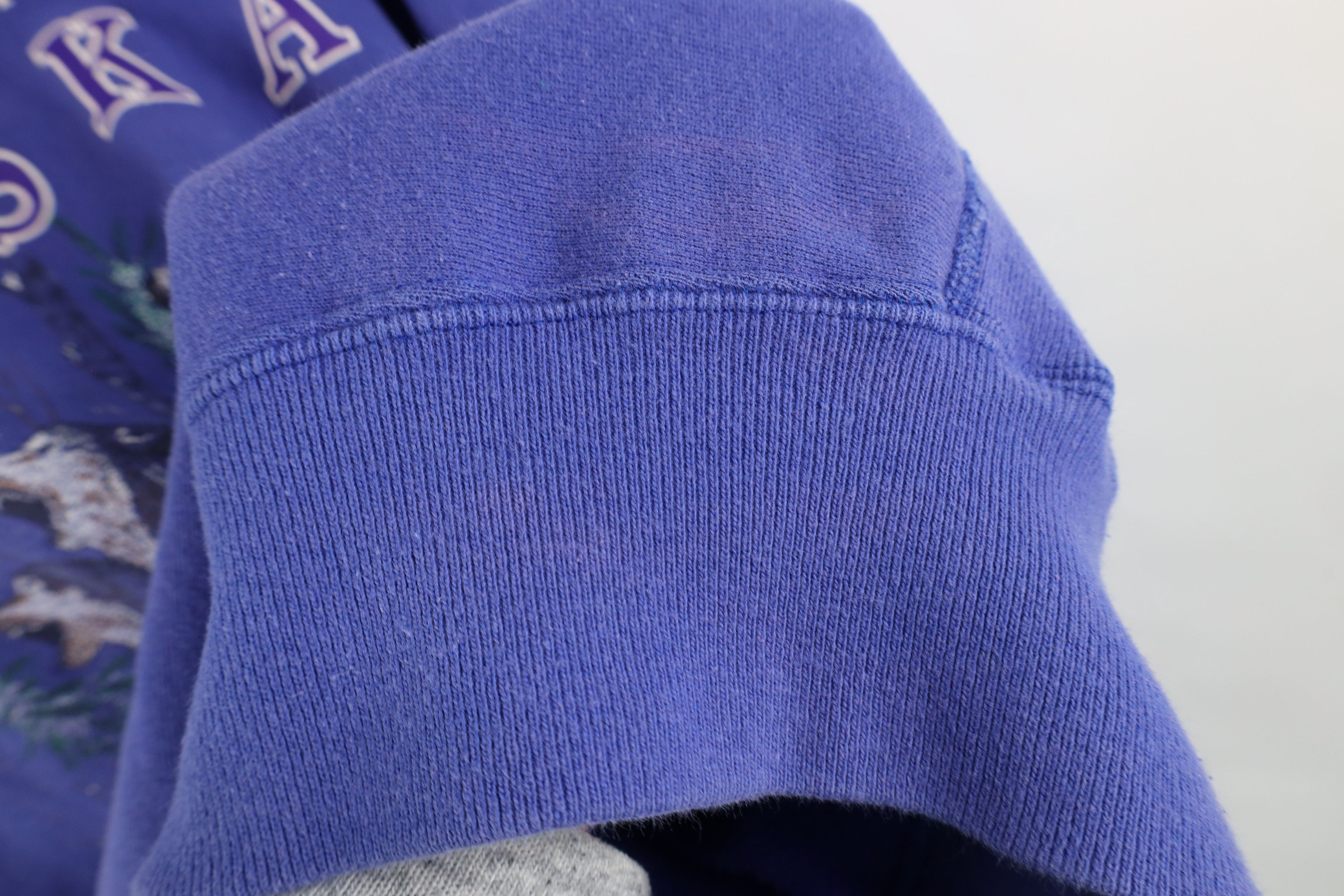 Vintage Vintage 90s Alaska Wolf Nature Crewneck Sweatshirt USA Size M / US 6-8 / IT 42-44 - 8 Thumbnail