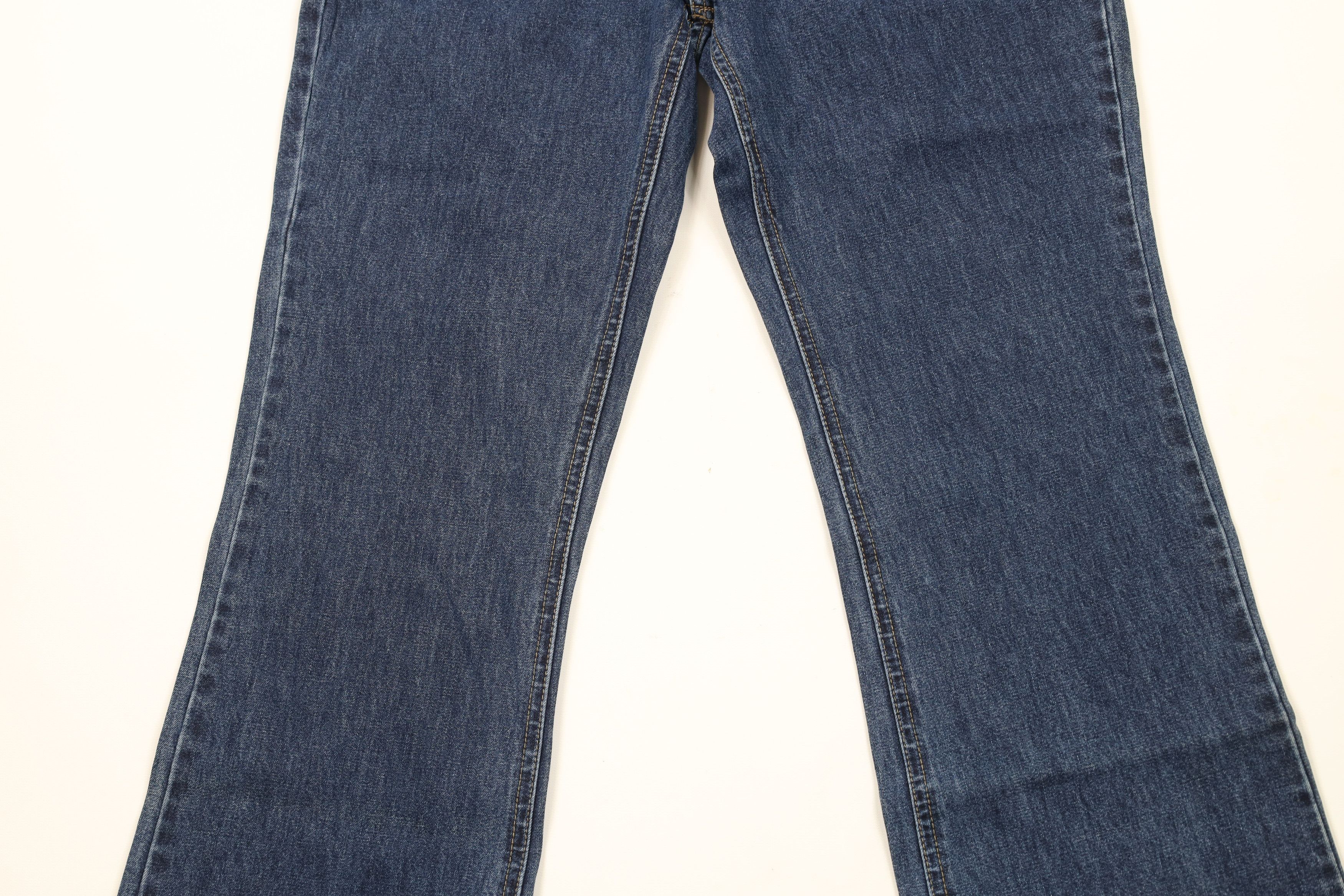 Esprit × Vintage Vintage Y2K Esprit Babydoll Flared Wide Leg Denim Jeans Blue Size 28" / US 6 / IT 42 - 3 Thumbnail
