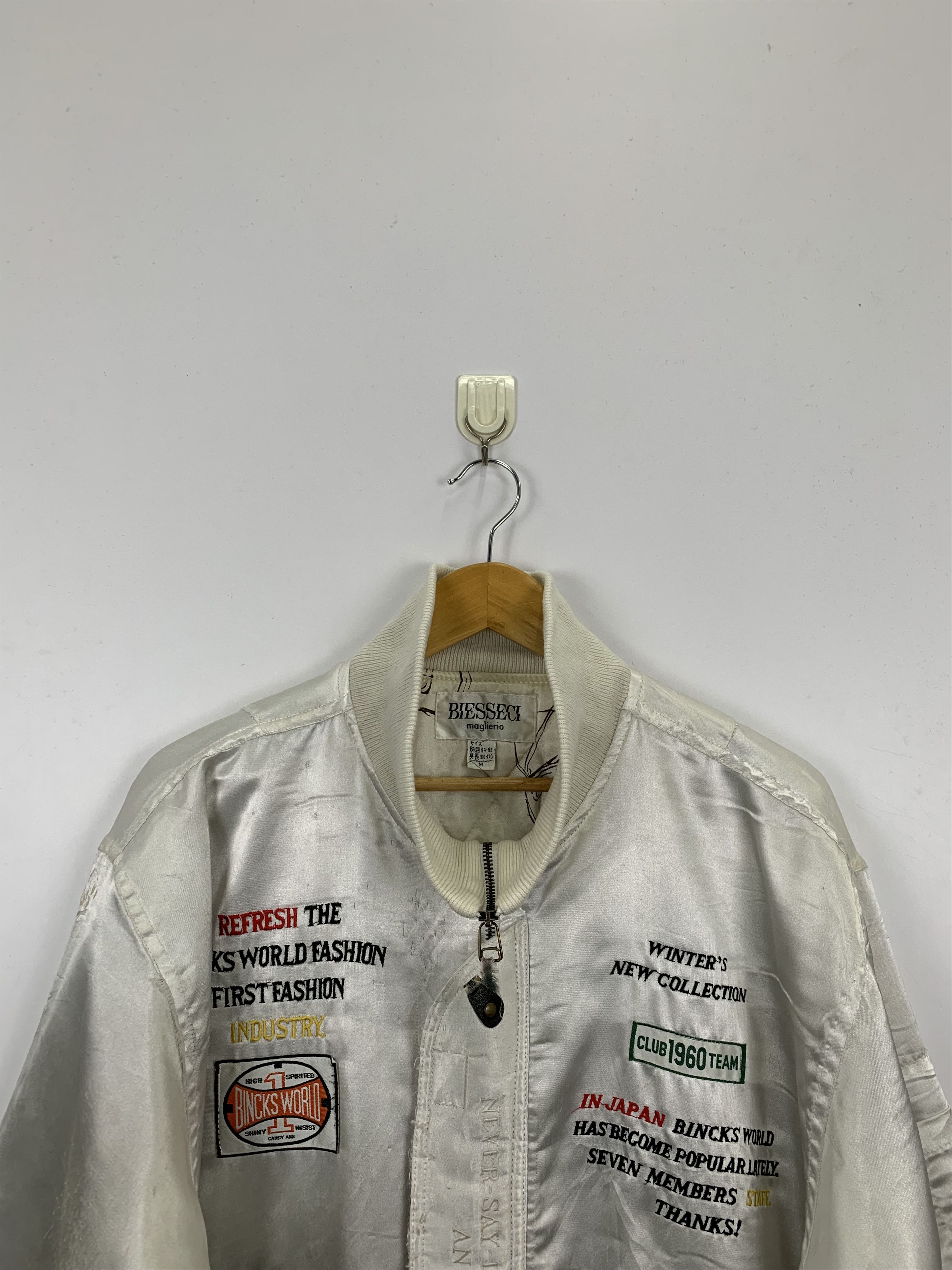 Vintage Vintage Bincks World New Collection Flight Jacket J0907 Size US M / EU 48-50 / 2 - 2 Thumbnail