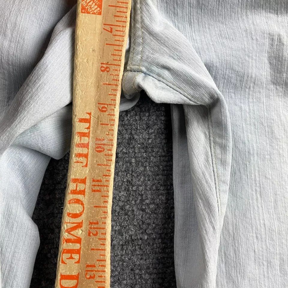 Anchor Blue × Vintage Vintage Anchor Jeans Women's Size 13 Flared Light Wash Y2K Size 30" / US 8 / IT 44 - 6 Thumbnail