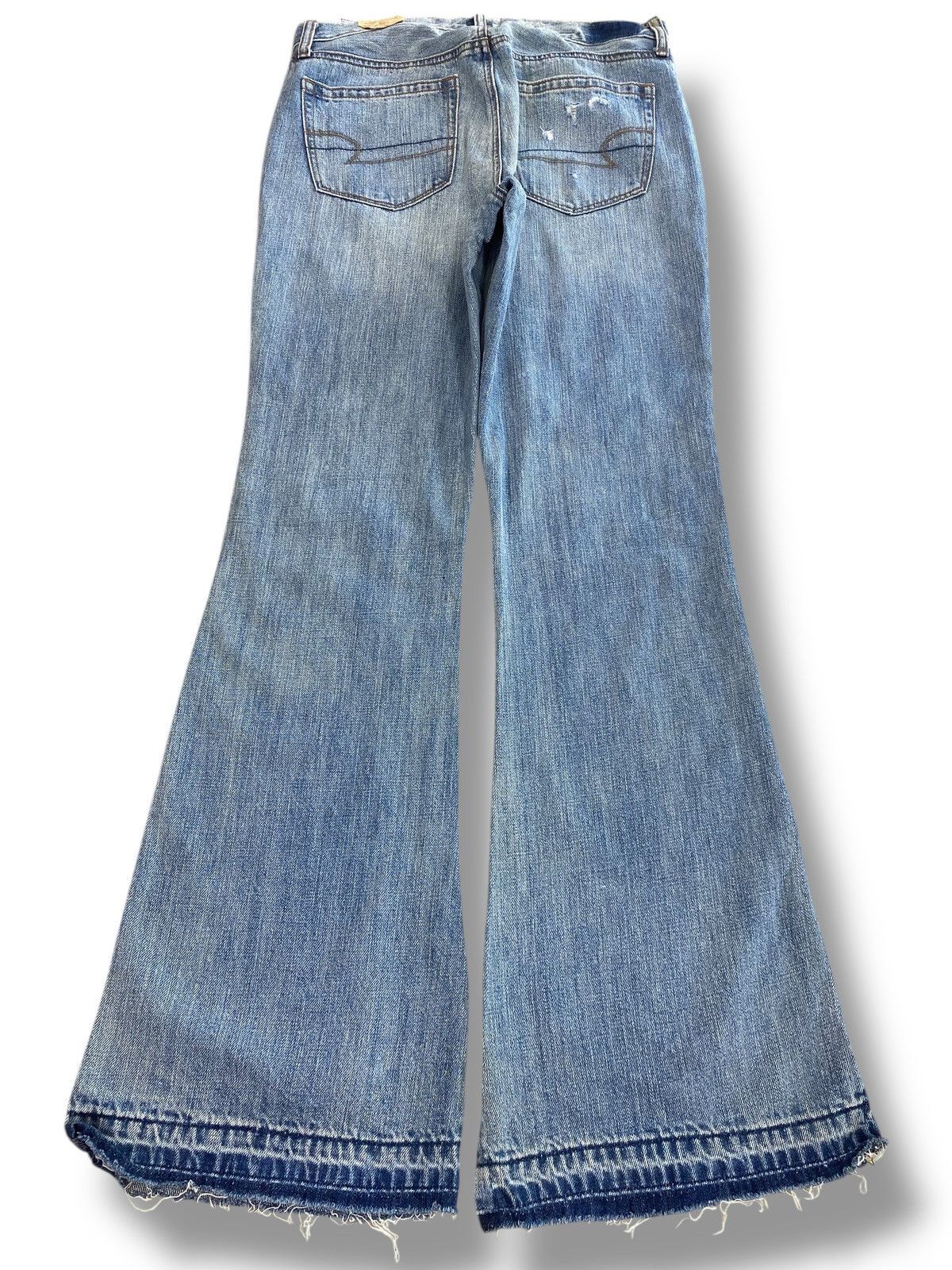 American Eagle Outfitters American Eagle Outfitter Patches Flare Jeans Size US 30 / EU 46 - 3 Thumbnail