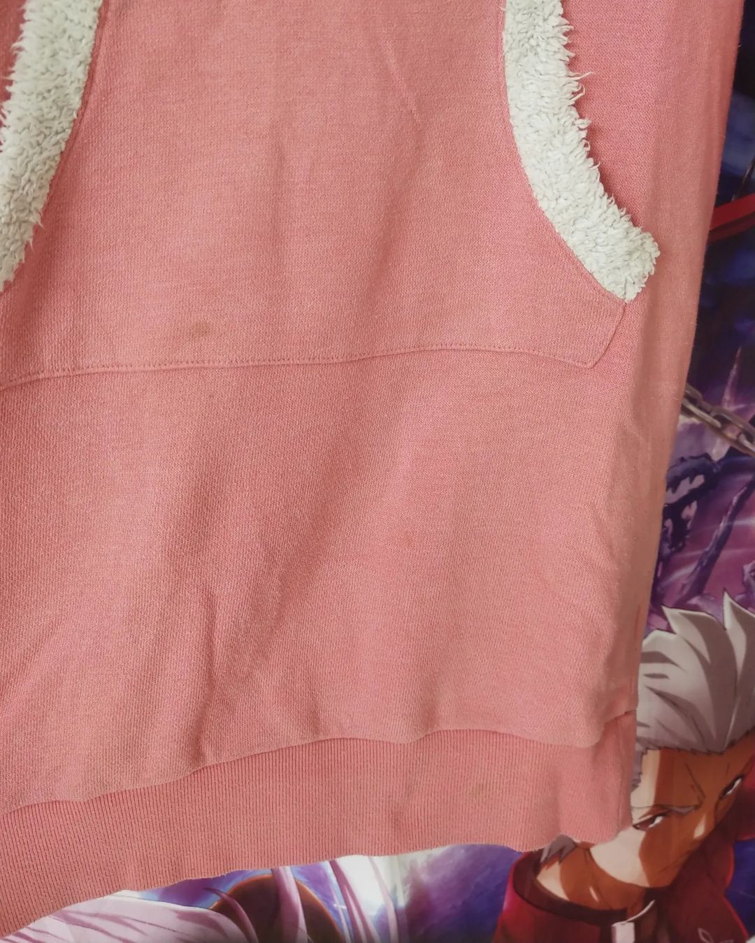 Cartoon Network × Disney × Nickelodeon Spongebob I'm Bubbles for You Pink Woman Sherpa Hoodie Size L / US 10 / IT 46 - 4 Thumbnail