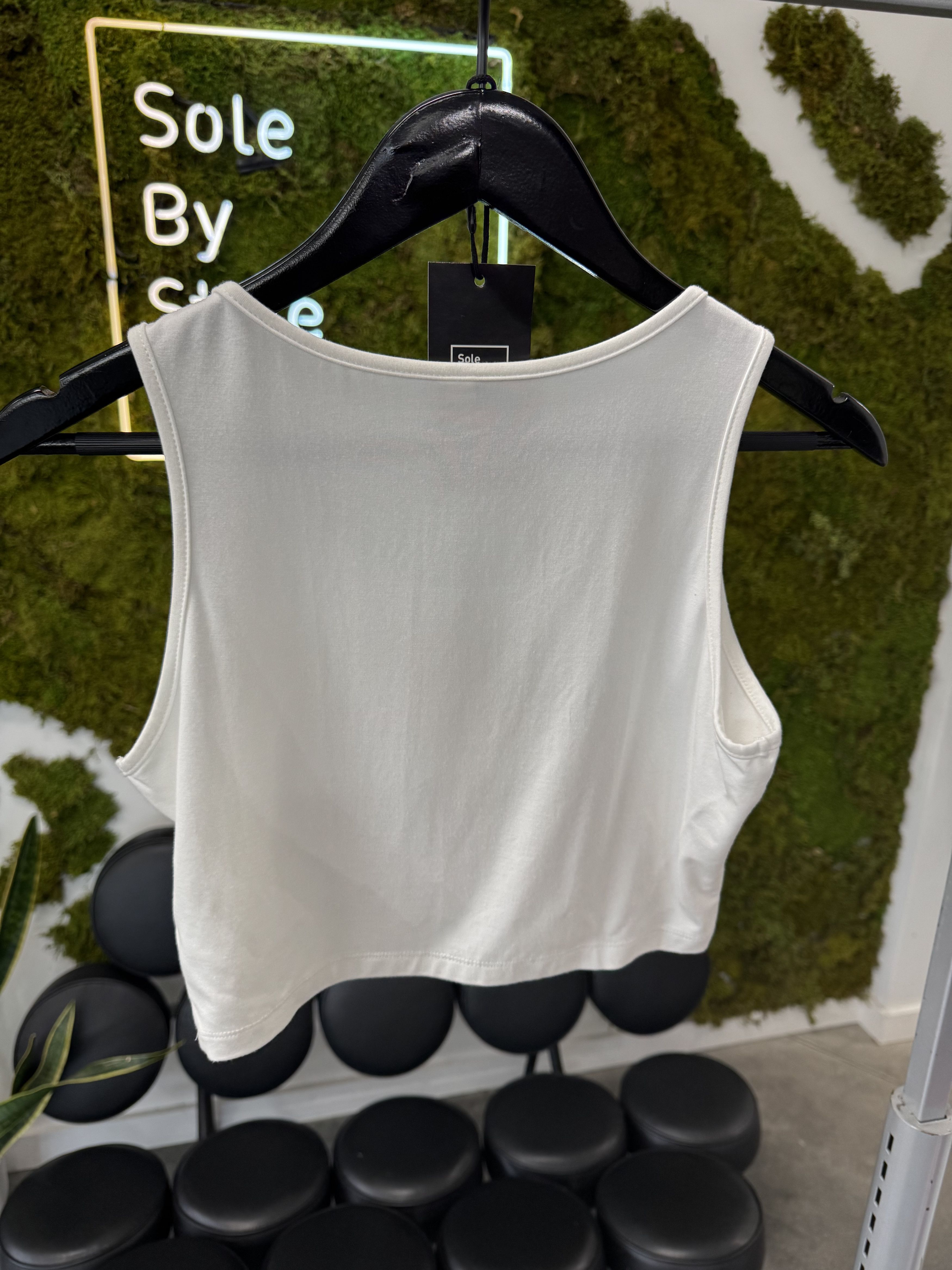 HMDD Happy Memories Don't Die (HMDD) Airbrush Baby Tank White Size L / US 10 / IT 46 - 2 Thumbnail