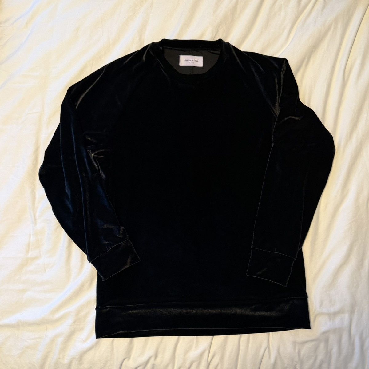 Ovadia & Sons Ovadia and Sons Velvet Sweatshirt Small Size US S / EU 44-46 / 1 - 1 Thumbnail