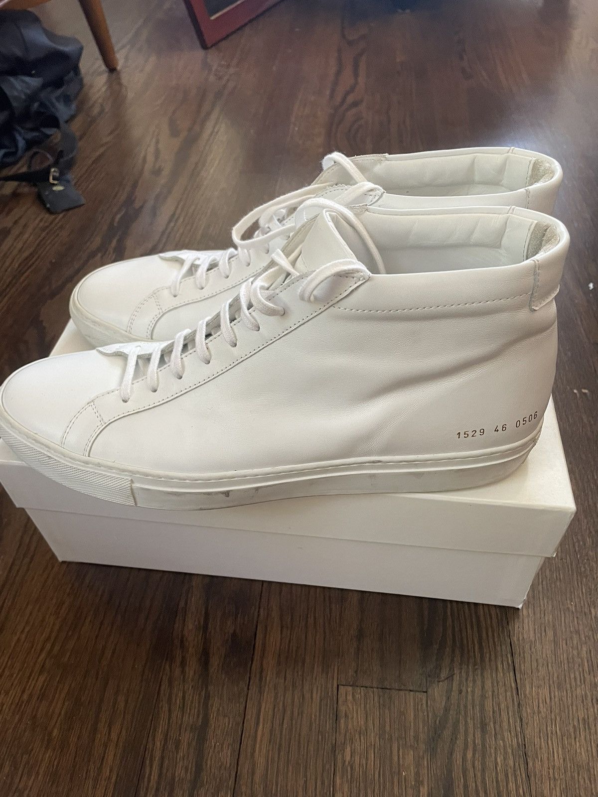 Common Projects Common Projects Achilles High Size US 12 / EU 45 - 3 Thumbnail