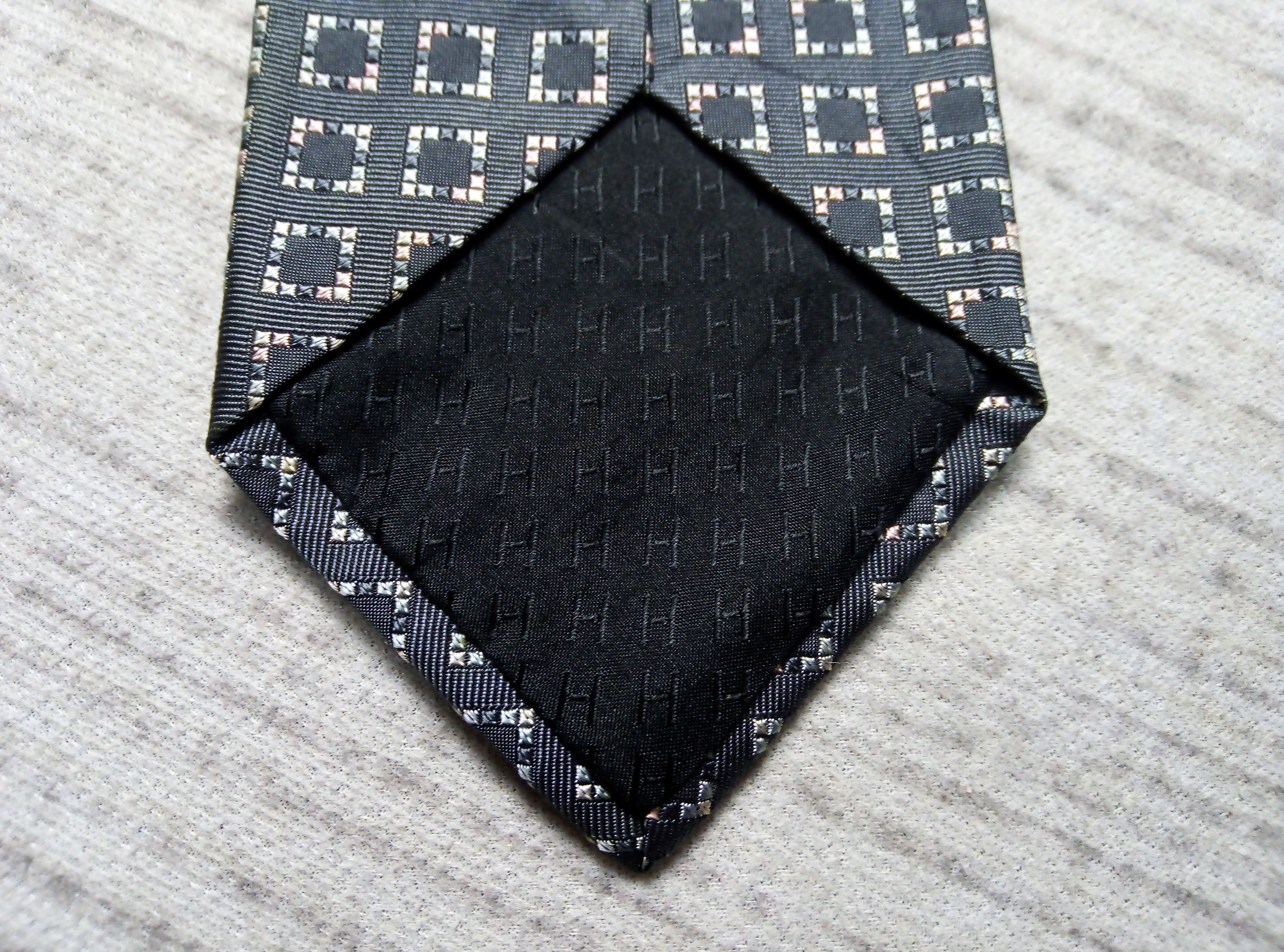Hermes Hermes jacquard necktie silk woven tie H collection Size ONE SIZE - 4 Thumbnail