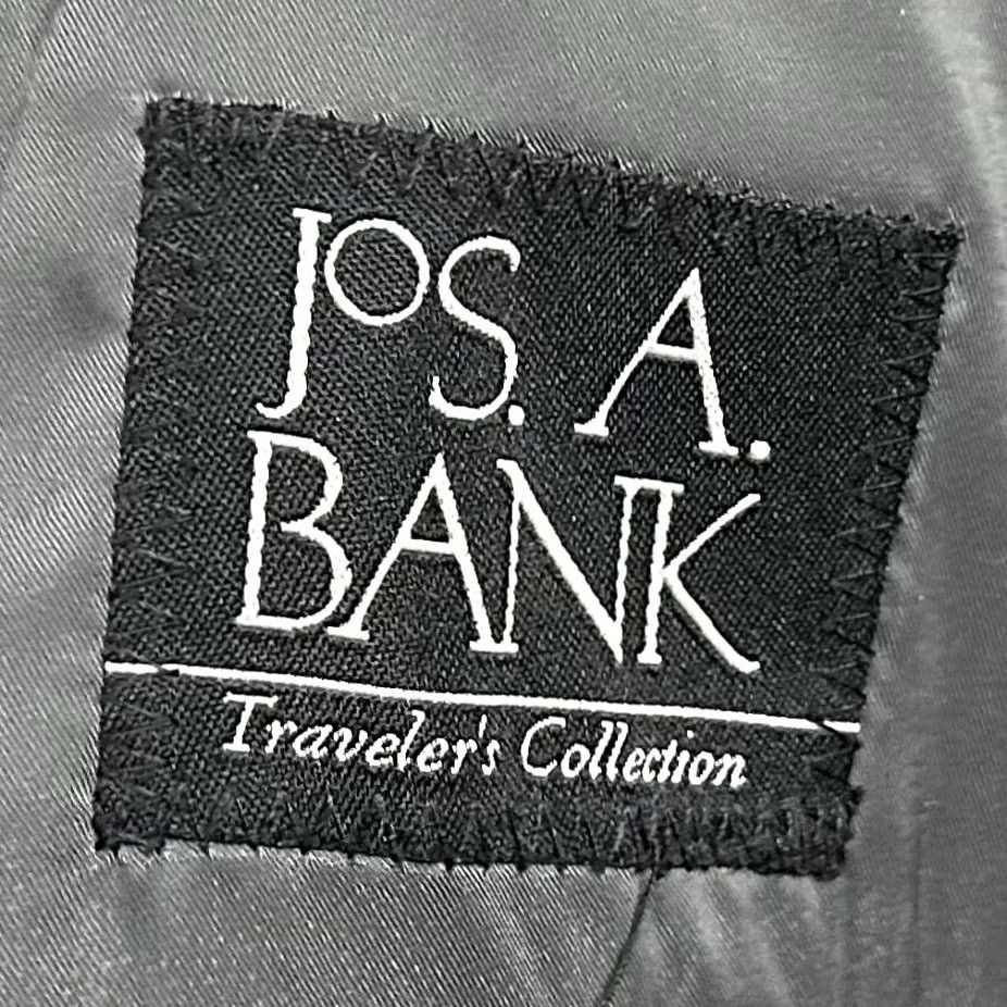Jos. A. Bank Jos A Bank Sport Coat Gray 42R Tailored Fit 100% Wool Two Button Double Vented Mens Size US XS / EU 42 / 0 - 3 Thumbnail