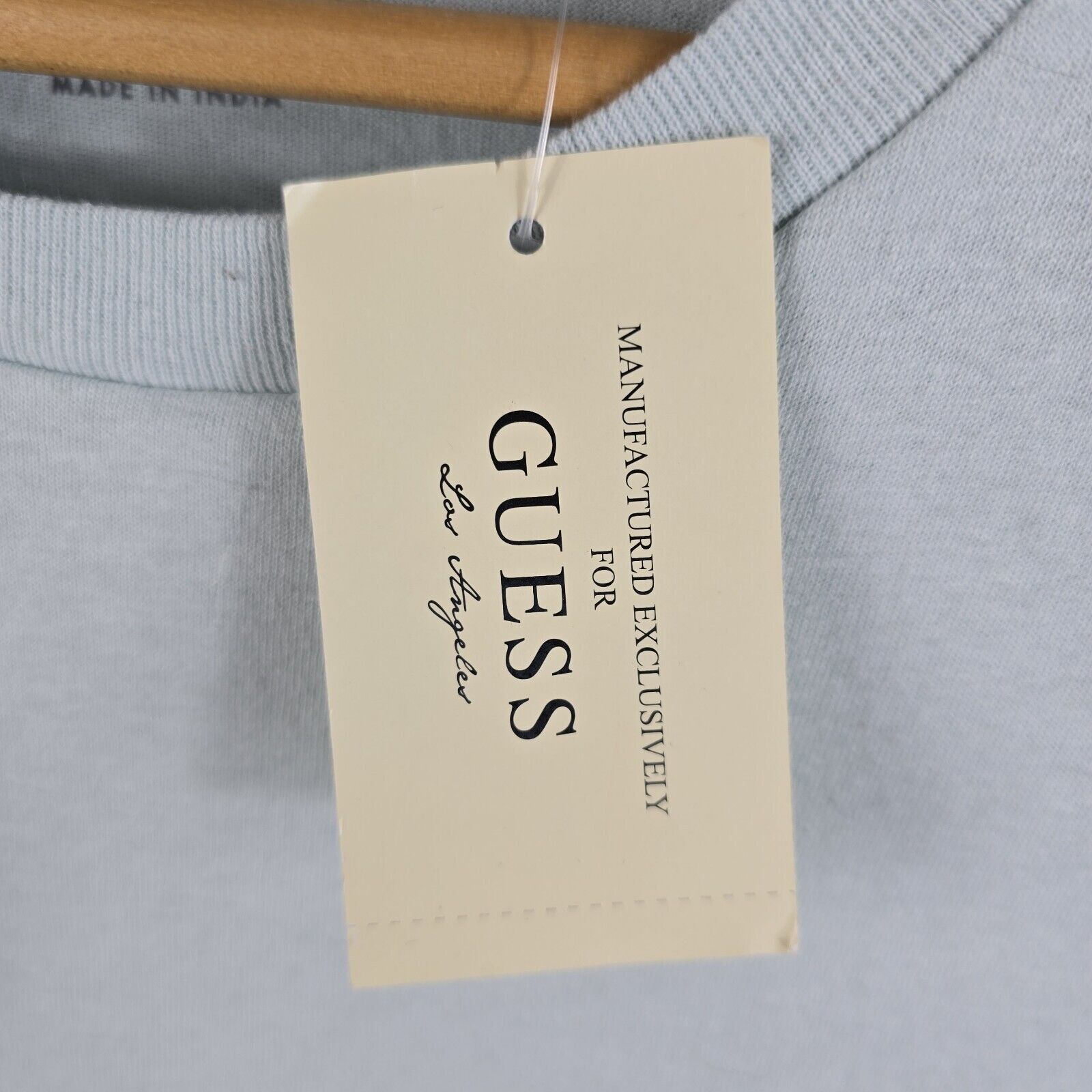 Guess GUESS California Design Shirt Adult XL Blue Short Sleeve Size US XL / EU 56 / 4 - 7 Thumbnail