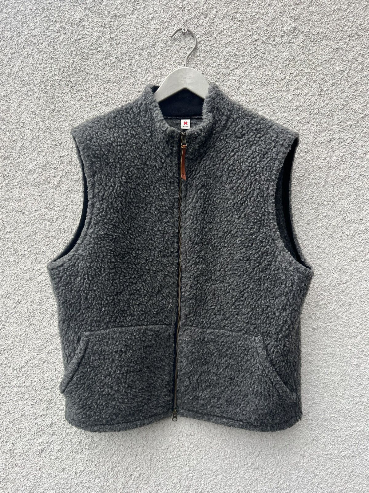 Archive Best Made Co. Wool Fleece Vest Size Large