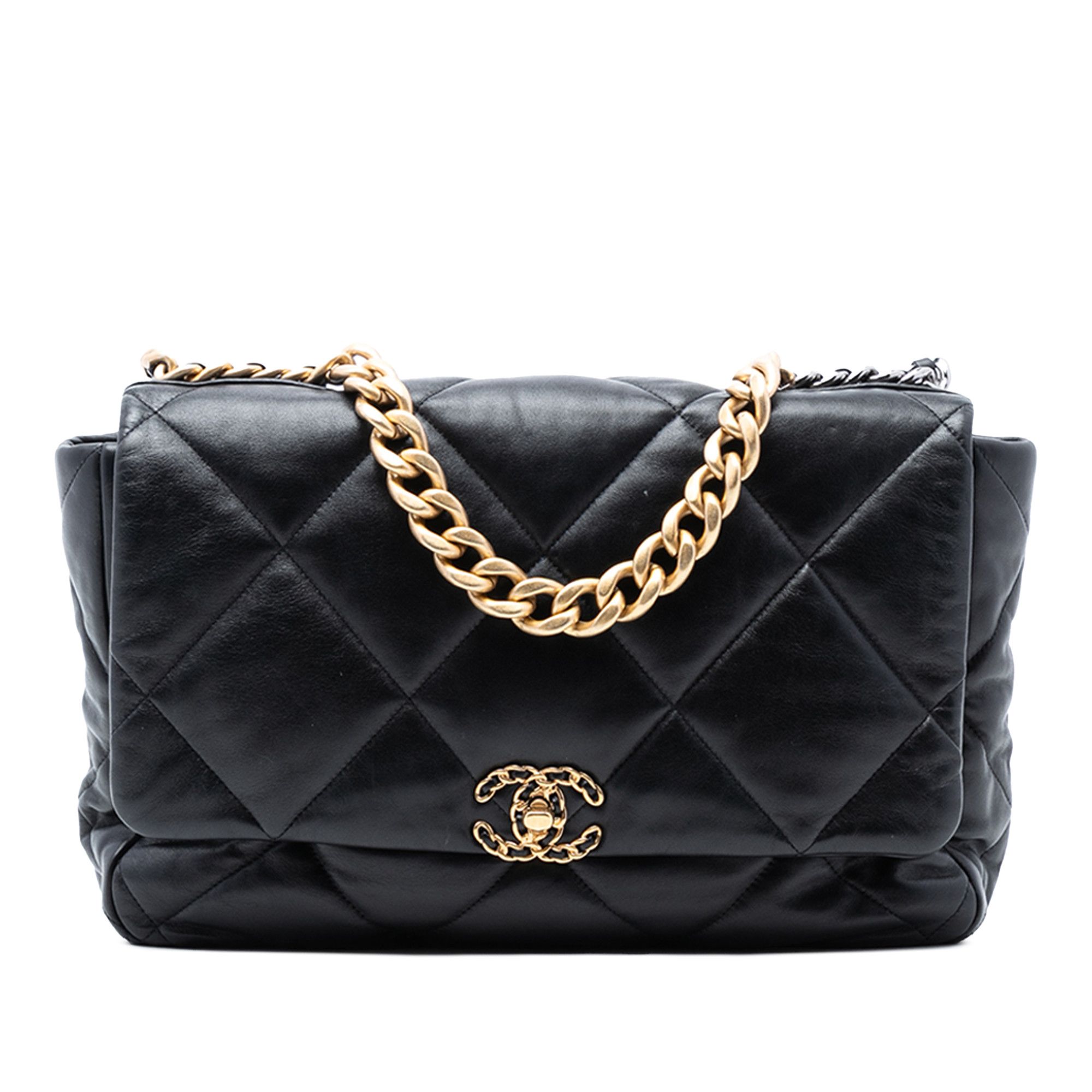 Chanel Maxi Lambskin 19 Flap