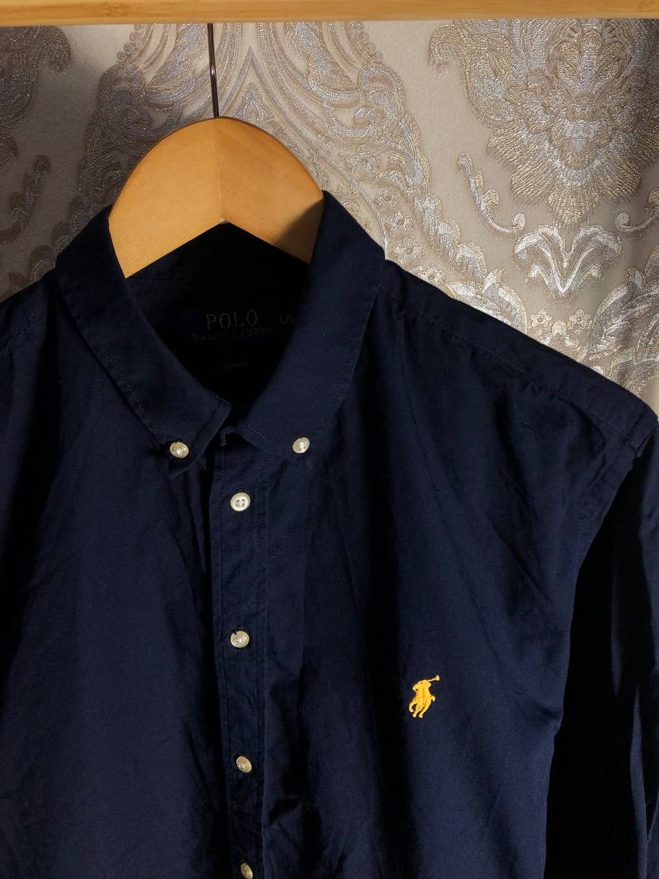 Polo Ralph Lauren × Vintage POLO RALPH LAUREN SLIM FIT LONG SLEEVE SHIRT CLASSIC LUXURY Size US L / EU 52-54 / 3 - 3 Thumbnail