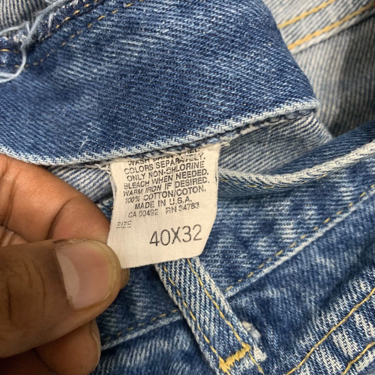 Lee Vintage Lee Rider Jeans Size US 32 / EU 48 - 7 Thumbnail