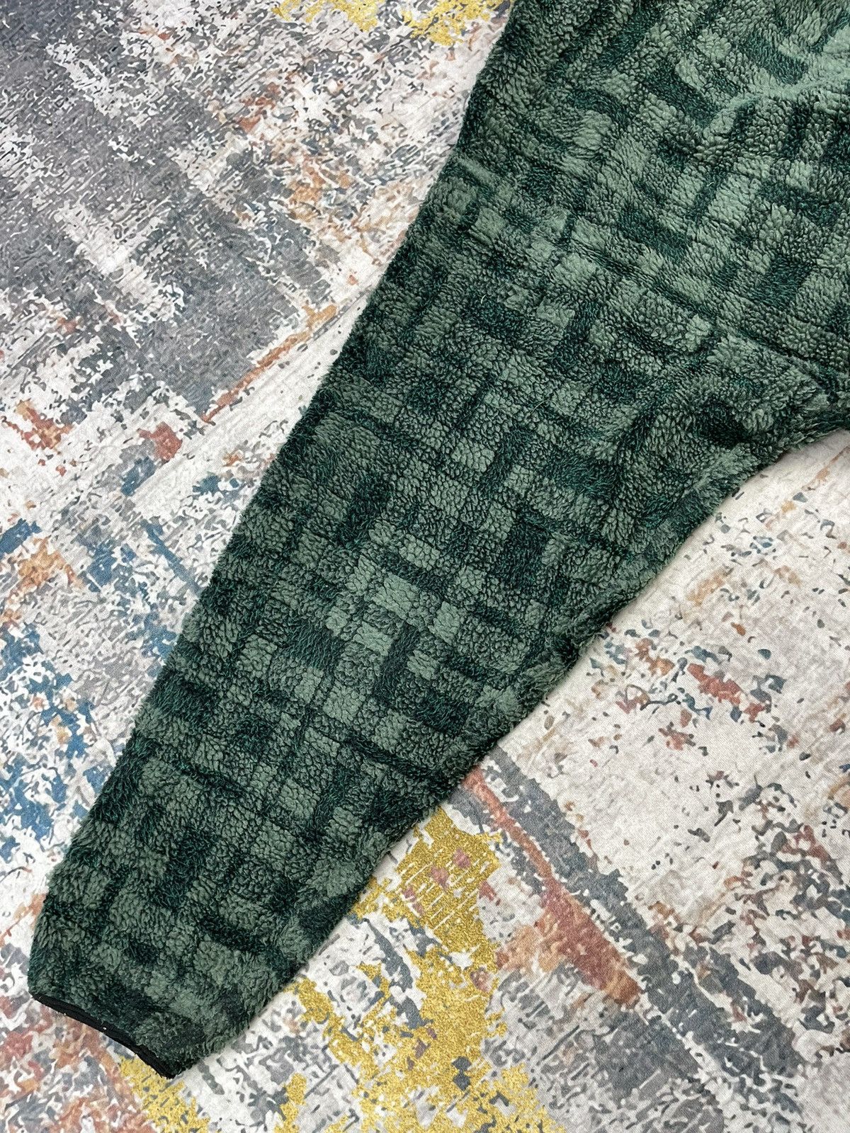 Columbia Vintage Columbia Sportswear Plaid Green Fleece Jacket Size US M / EU 48-50 / 2 - 6 Thumbnail