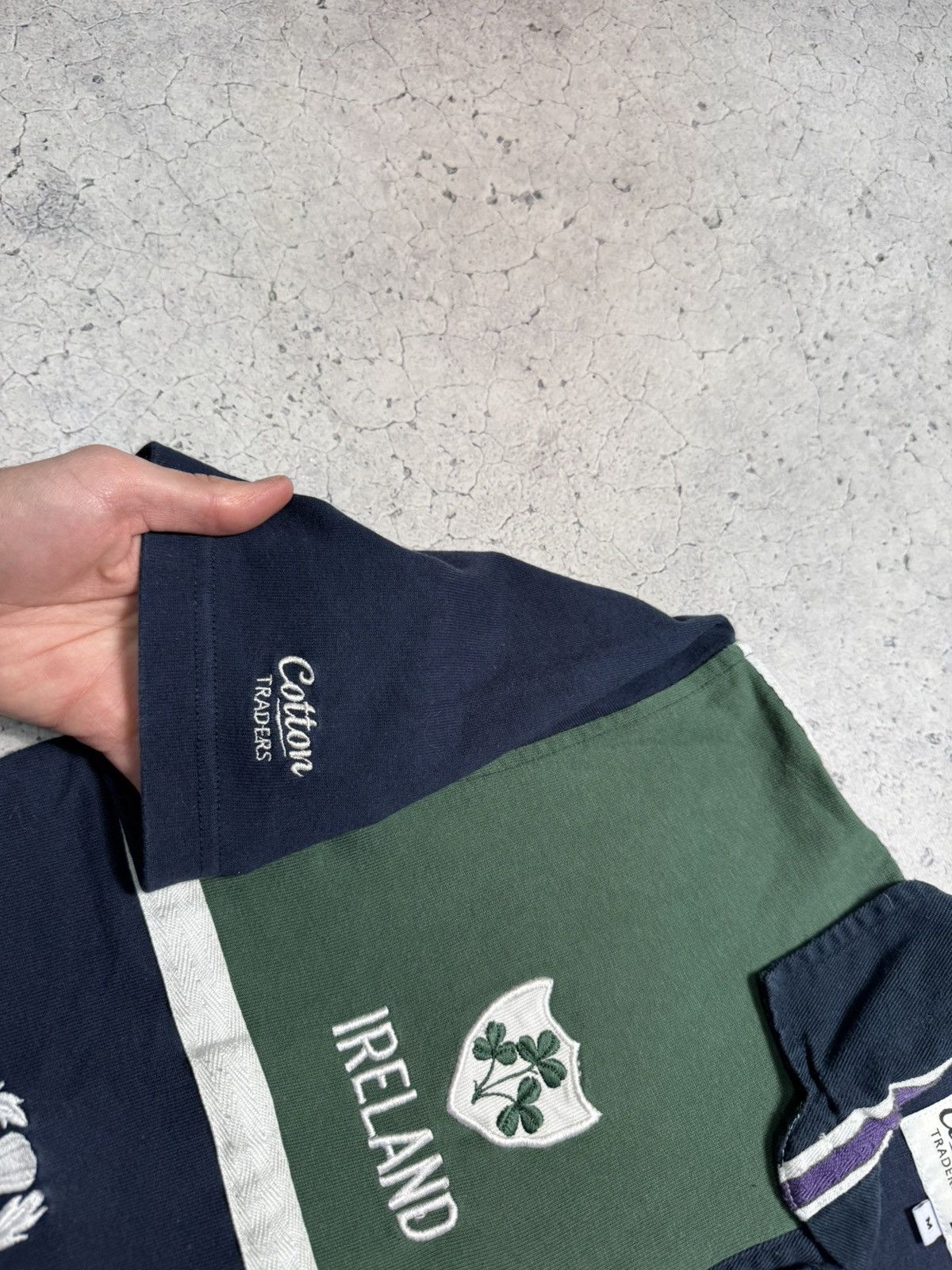 Cotton Traders Cotton Traders Rugby League Vintage Polo Shirt Size US M / EU 48-50 / 2 - 5 Thumbnail
