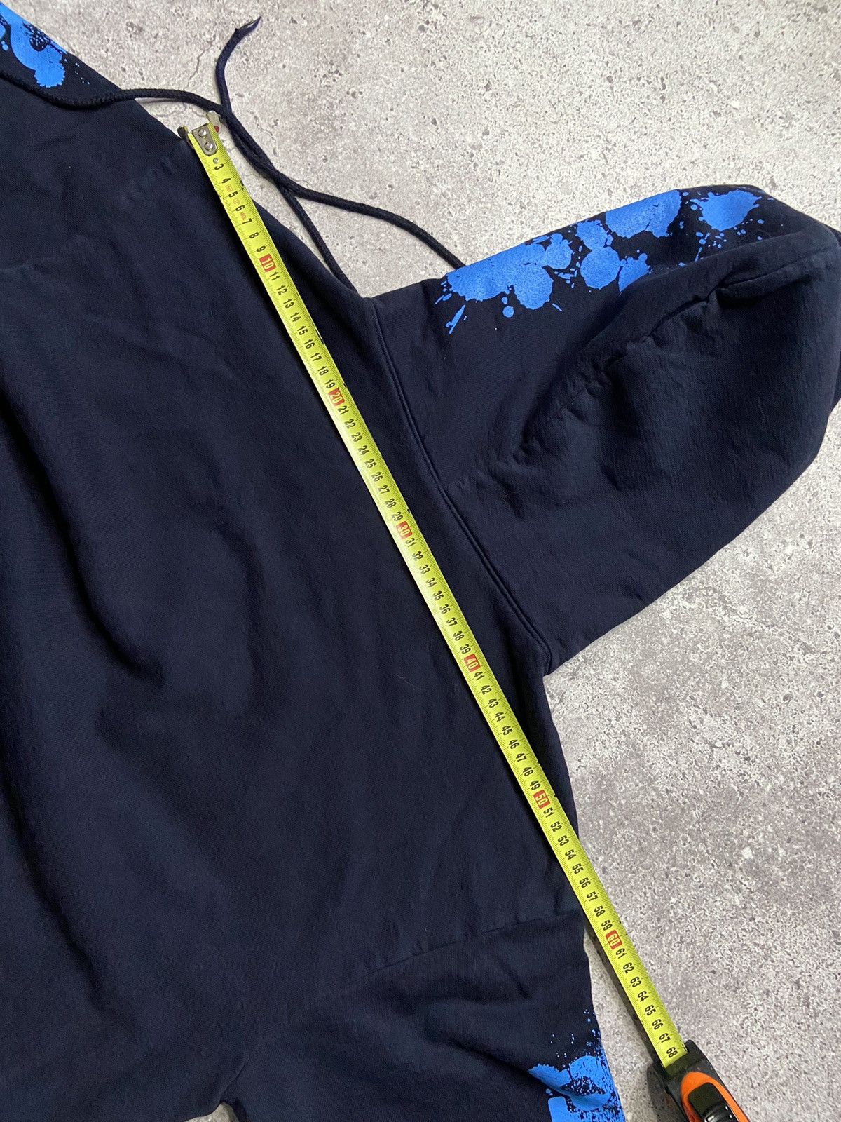 Stray Rats Stray Rats Navy Graffiti Zip Hoodie Size US M / EU 48-50 / 2 - 9 Thumbnail