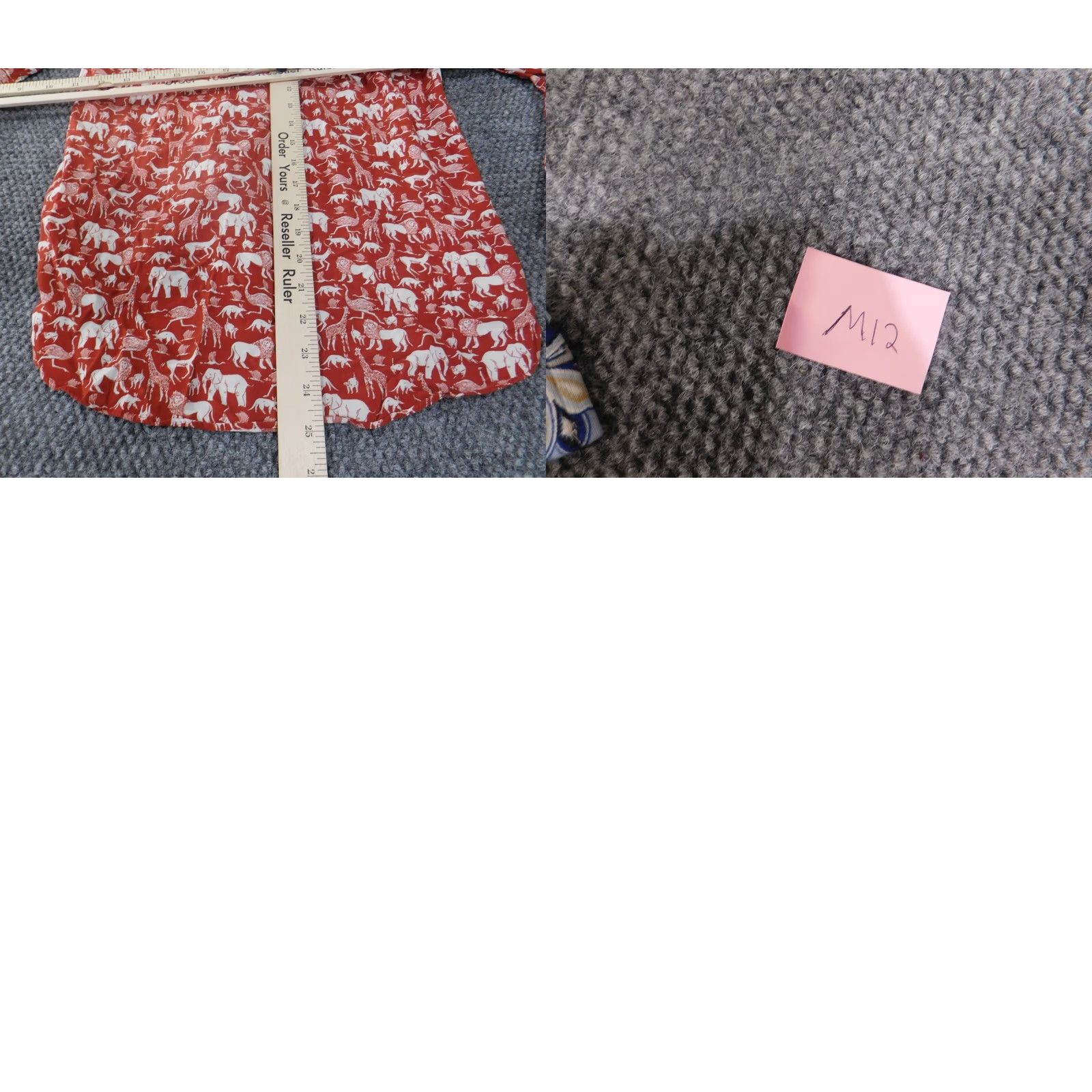 Vintage Maeve Shirt Womens 2 Red Animal Print Button-Up Rayon Long Sleeve Collared Jungle Lions Elephant Size XS / US 0-2 / IT 36-38 - 9 Thumbnail