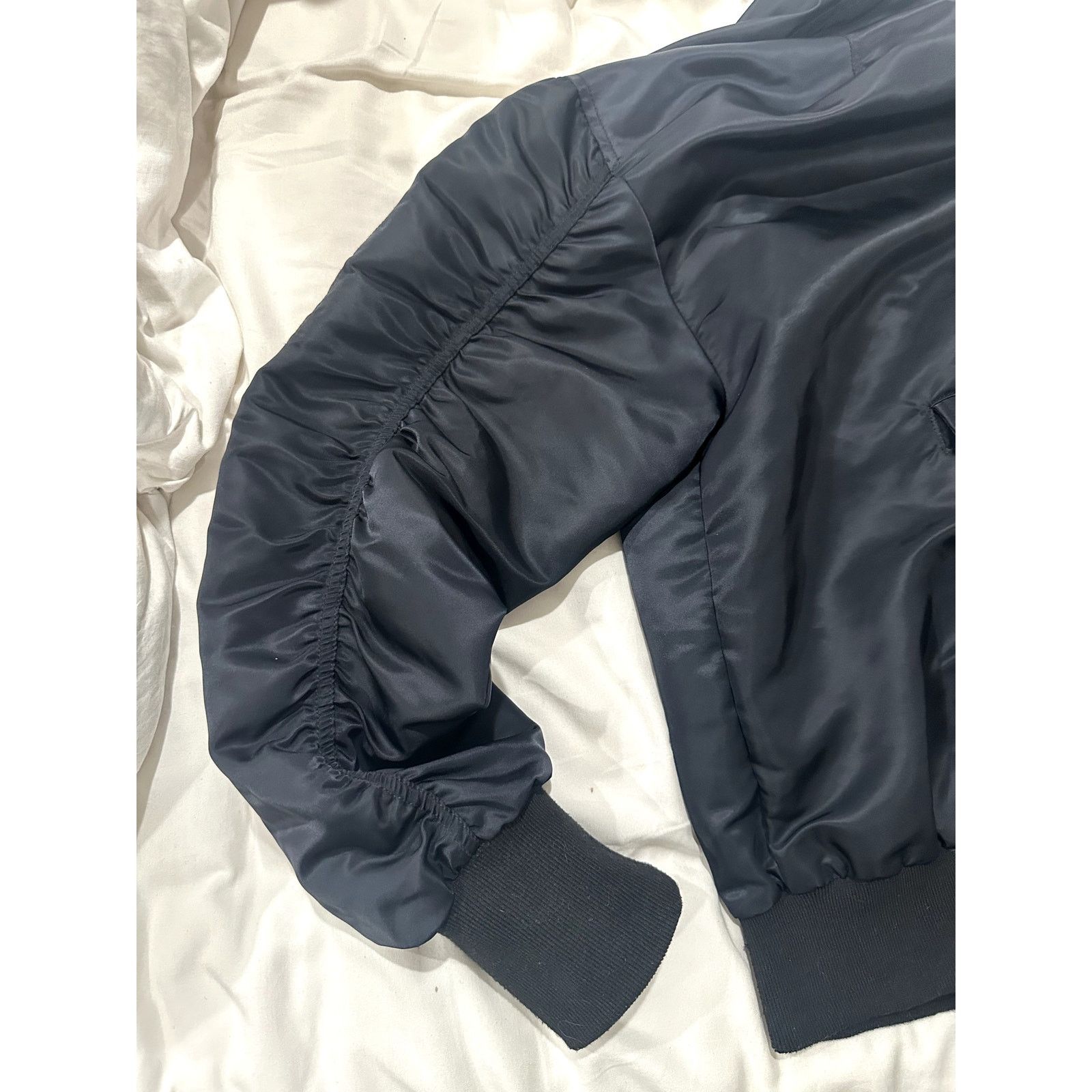 Fear of God Fear of God Satin Bomber Black Fourth Collection Size Large Size US L / EU 52-54 / 3 - 7 Thumbnail