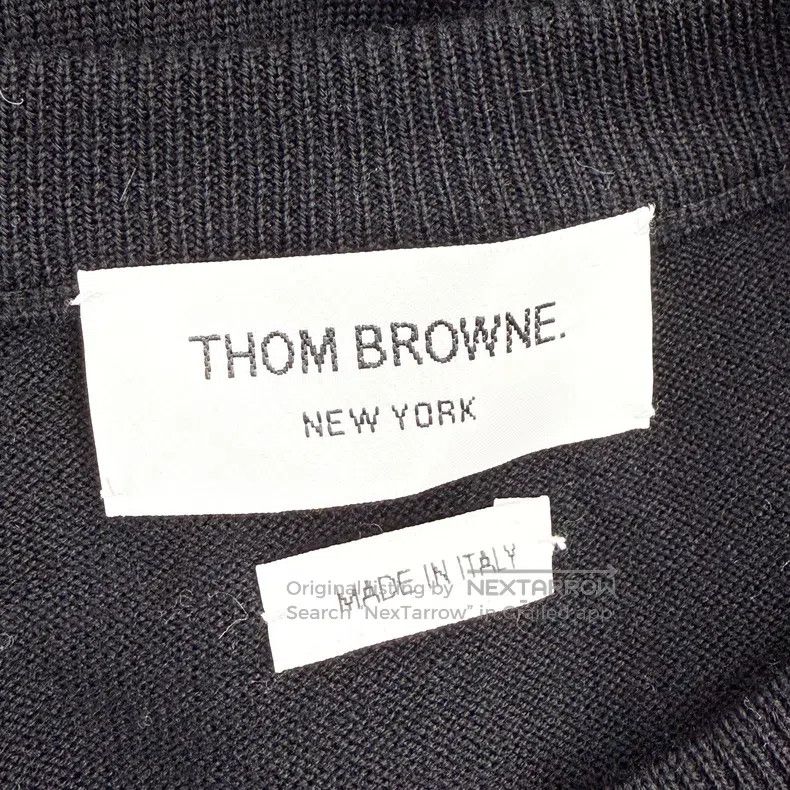 Thom Browne Thom Browne Matchstick man pattern merino wool knit sweate Size US L / EU 52-54 / 3 - 3 Thumbnail
