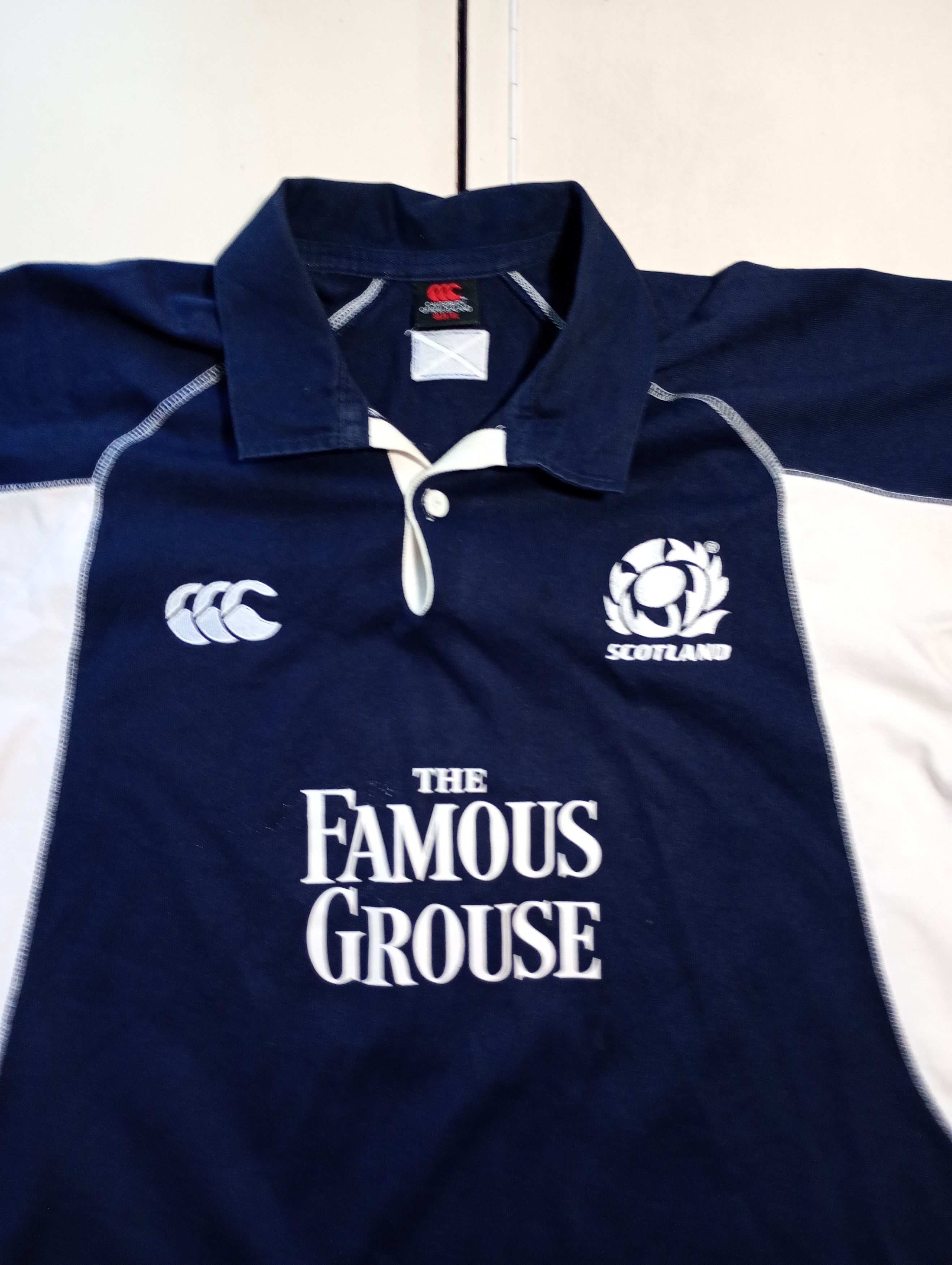 Canterbury of New Zealand Canterbury of New Zealand Scotland Rugby Shirt 2005-2006 Size US XL / EU 56 / 4 - 6 Thumbnail