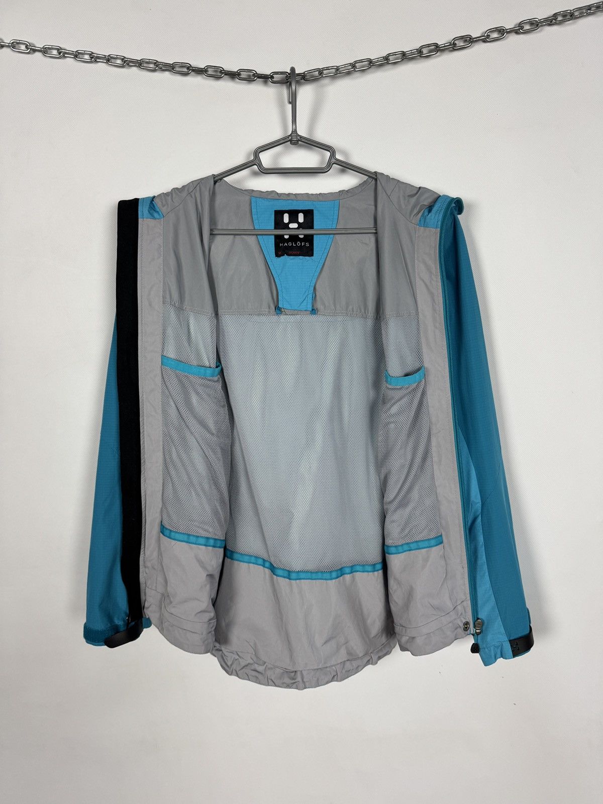 Haglofs Haglofs Windstopper Jacket Outdoor Blue Windbreaker Size M Size M / US 6-8 / IT 42-44 - 9 Thumbnail