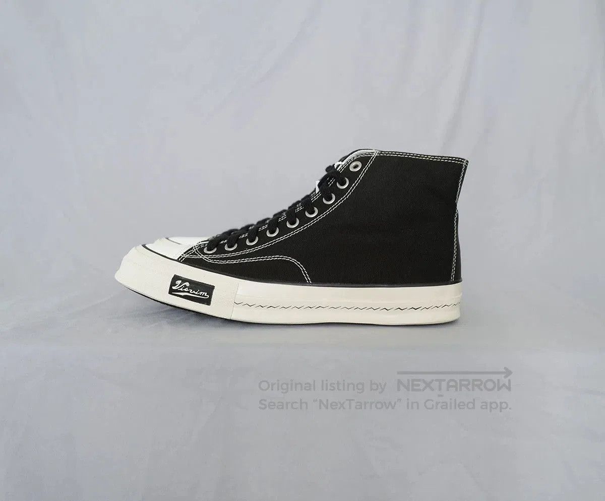 Visvim visvim skagway hi canvas sneakers black and white. Size US 10.5 / EU 43-44 - 1 Thumbnail