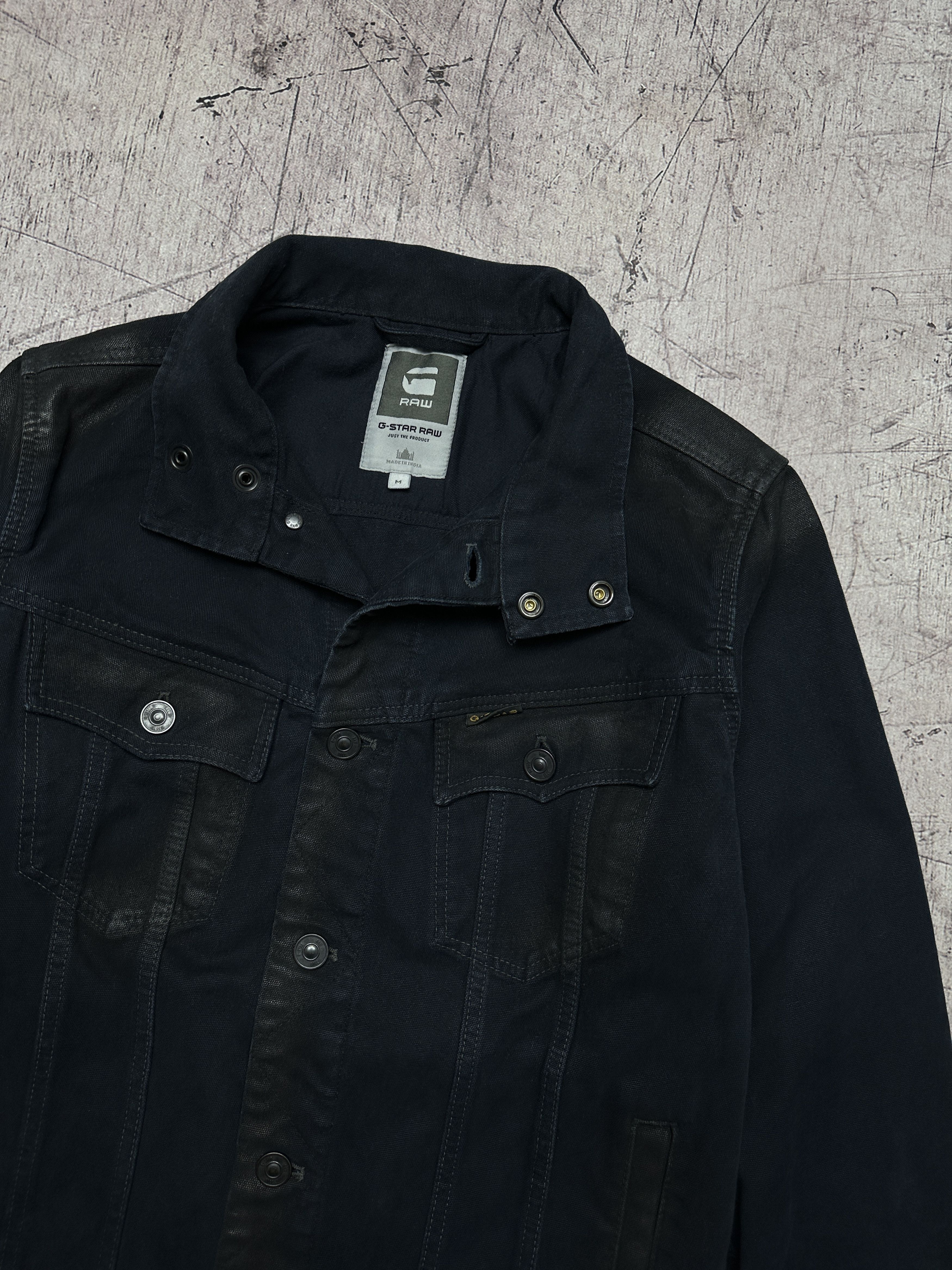 G-Star G Star Raw Mens Slim Tailor Stand 3D Denim Jacket Size US M / EU 48-50 / 2 - 2 Thumbnail