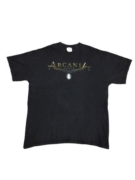 Playstation Vintage Arcania Gothic 4 Promo Tee Size US L / EU 52-54 / 3 - 1 Thumbnail