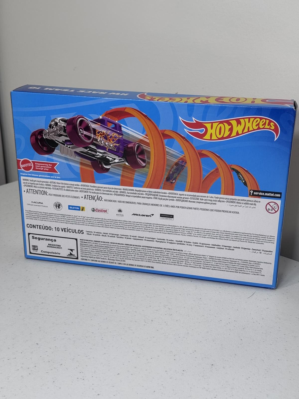 Designer Hot Wheels HW Race Team 10 Vehicle Set Size ONE SIZE - 2 Thumbnail