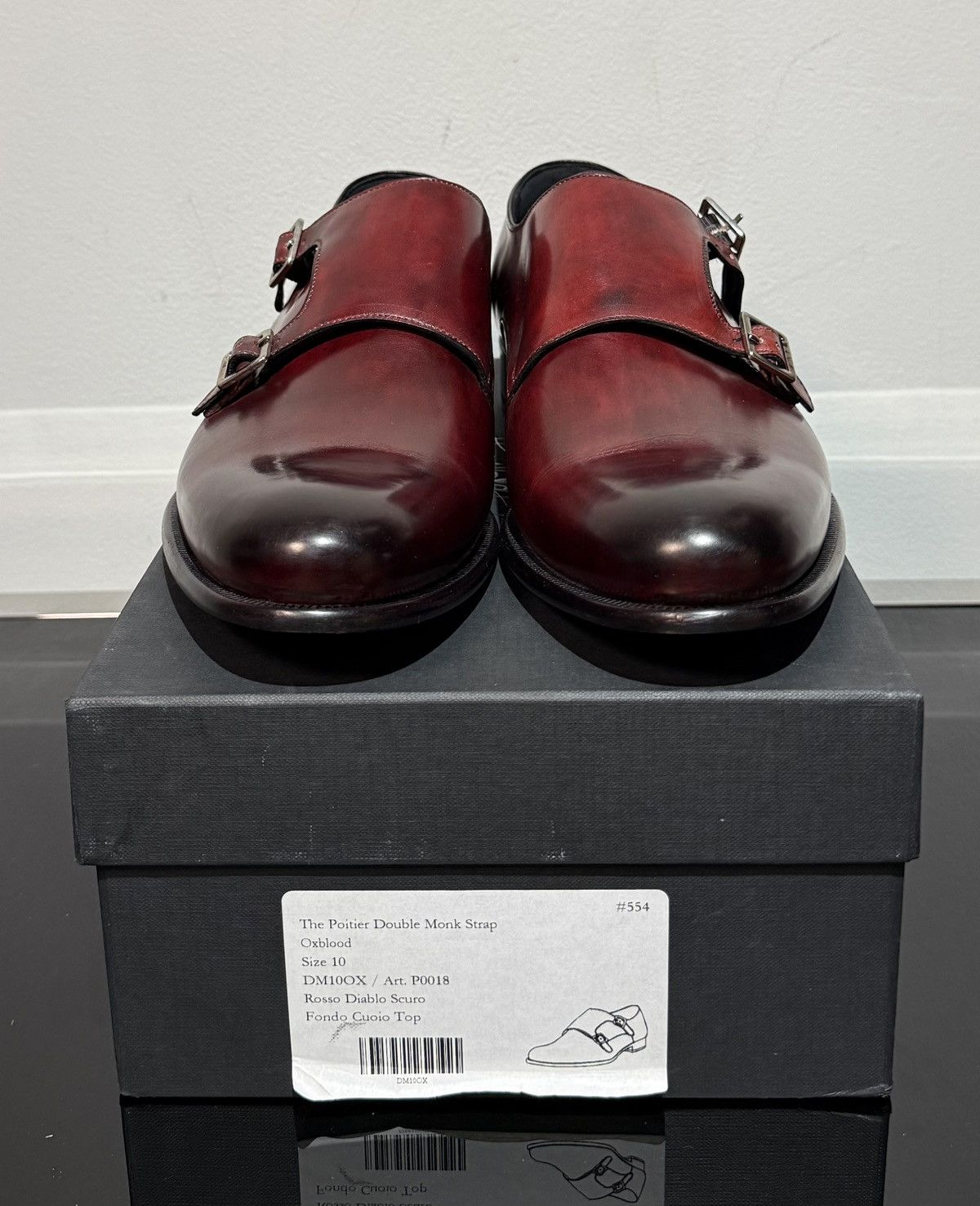 Paul Evans Paul Evans | Poitier Double Monk Strap Size US 10 / EU 43 - 4 Thumbnail