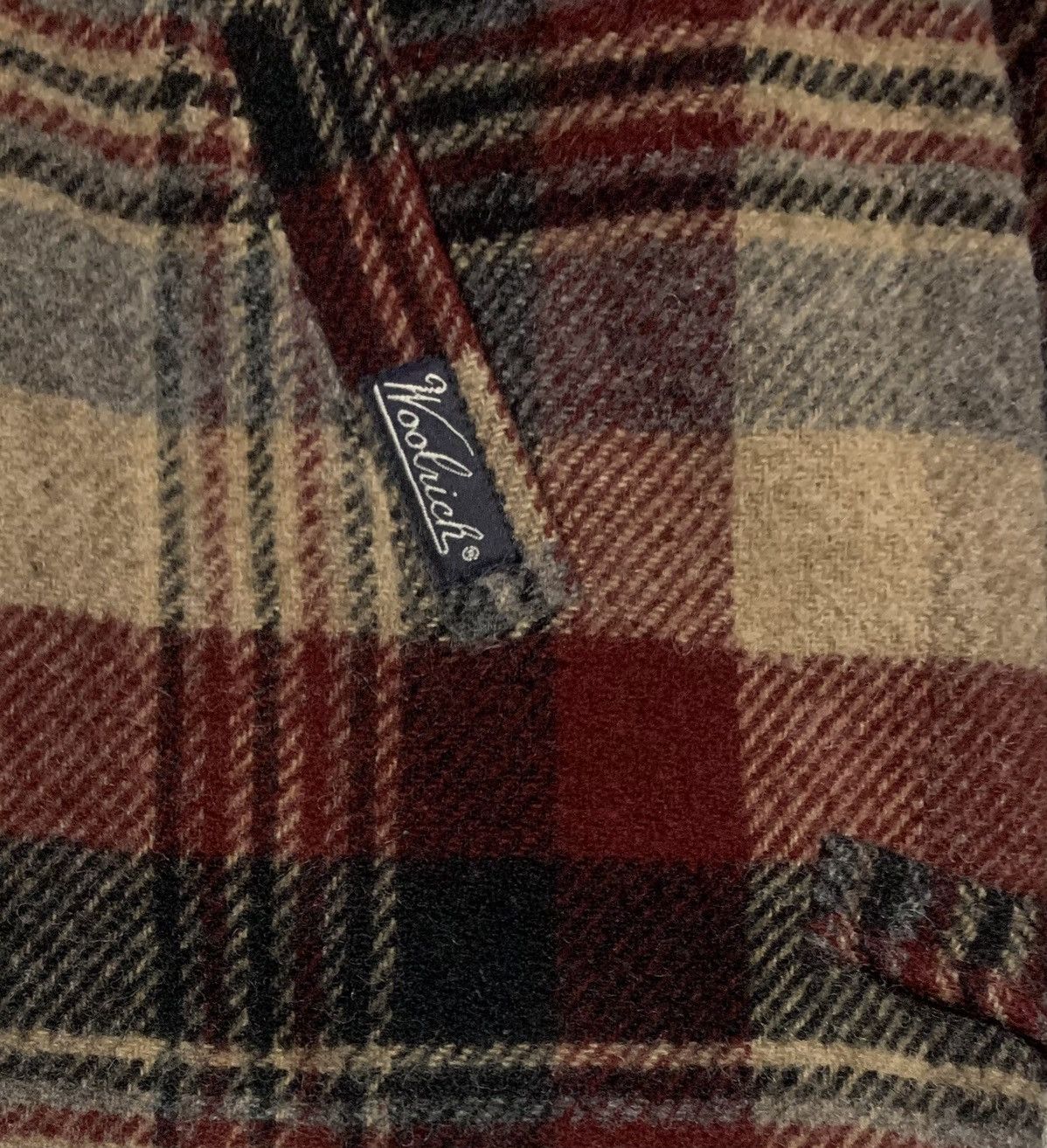 Woolrich Woolen Mills Vintage 80s Woolrich Rugged Outdoorwear Wool Zipper Jacket Size US M / EU 48-50 / 2 - 7 Thumbnail