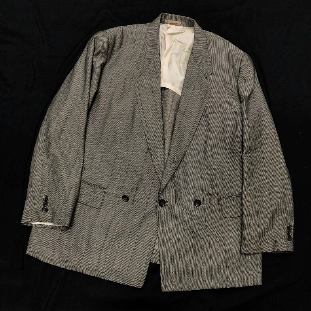 Comme des Garcons Comme des Garçons 86ss Homme Plus Acetate DB Jacket Size US M / EU 48-50 / 2 - 2 Thumbnail