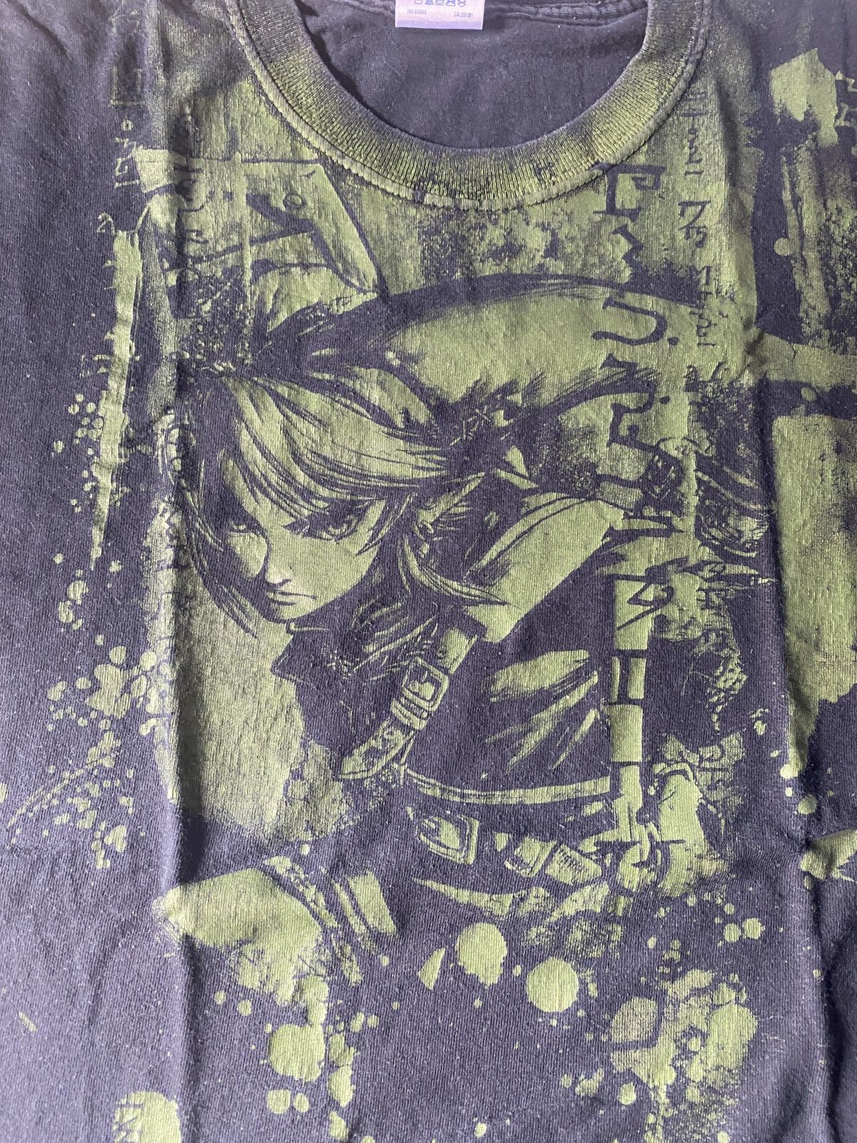 Playstation Zelda Link Grunge Graphic Tee – Vintage Style Gaming Shirt Size US M / EU 48-50 / 2 - 3 Thumbnail