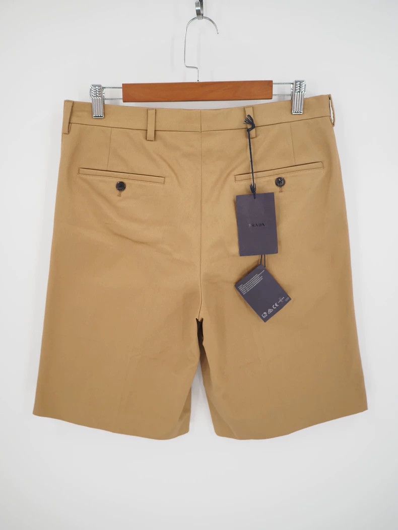 Prada Prada Khaki suit shorts 2502-Nextarrow Size US 30 / EU 46 - 3 Thumbnail