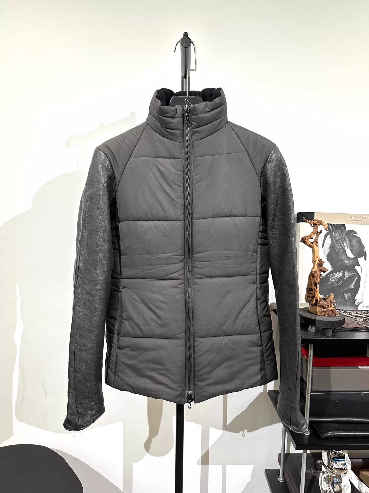 Devoa DEVOA cowhide paneled cotton padded jacket 2 Size XS / US 0-2 / IT 36-38 - 1 Thumbnail