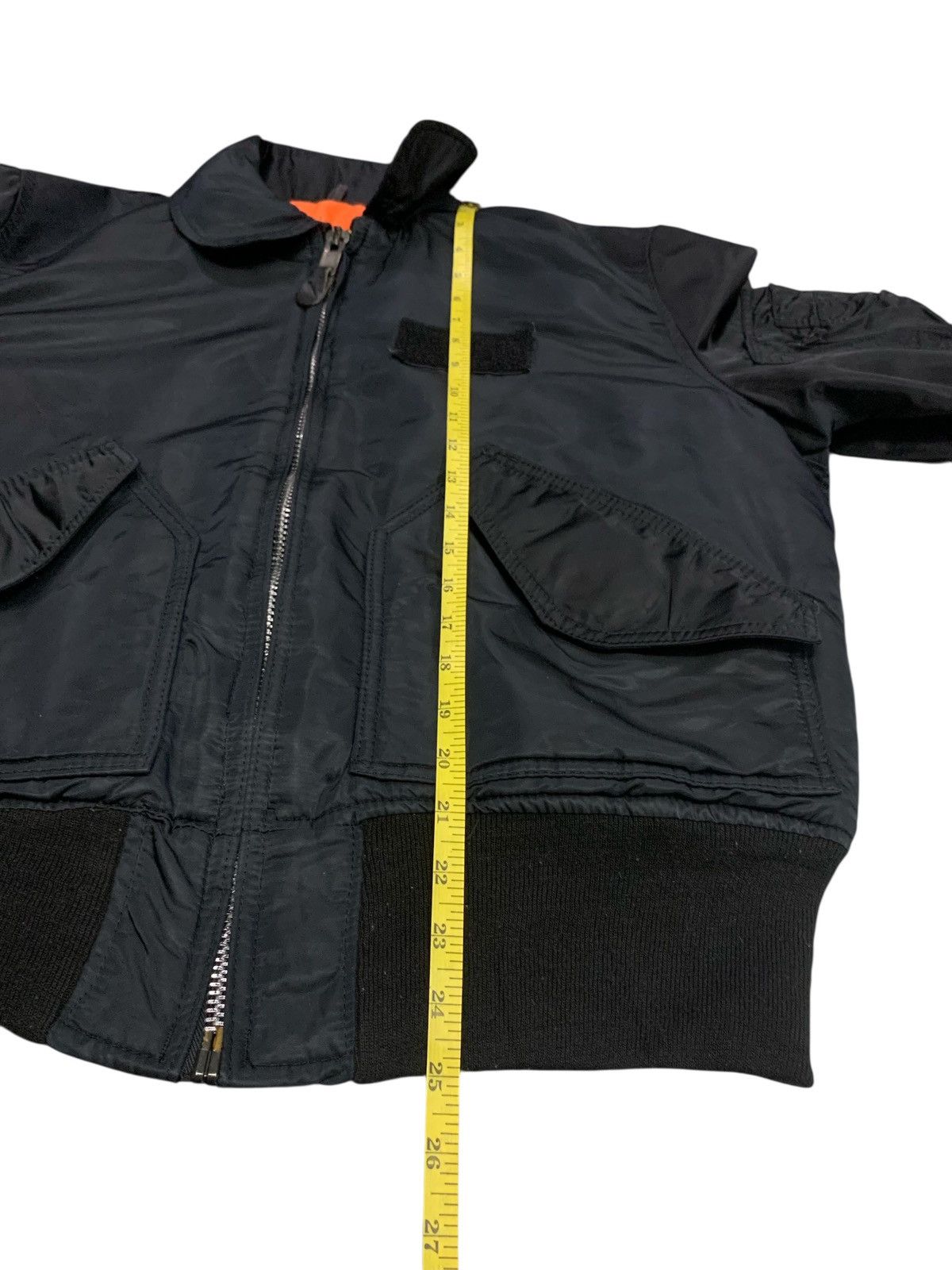 Other Vintage Squadron 4 Bomber Flight Jacket Made in USA Size US M / EU 48-50 / 2 - 10 Thumbnail