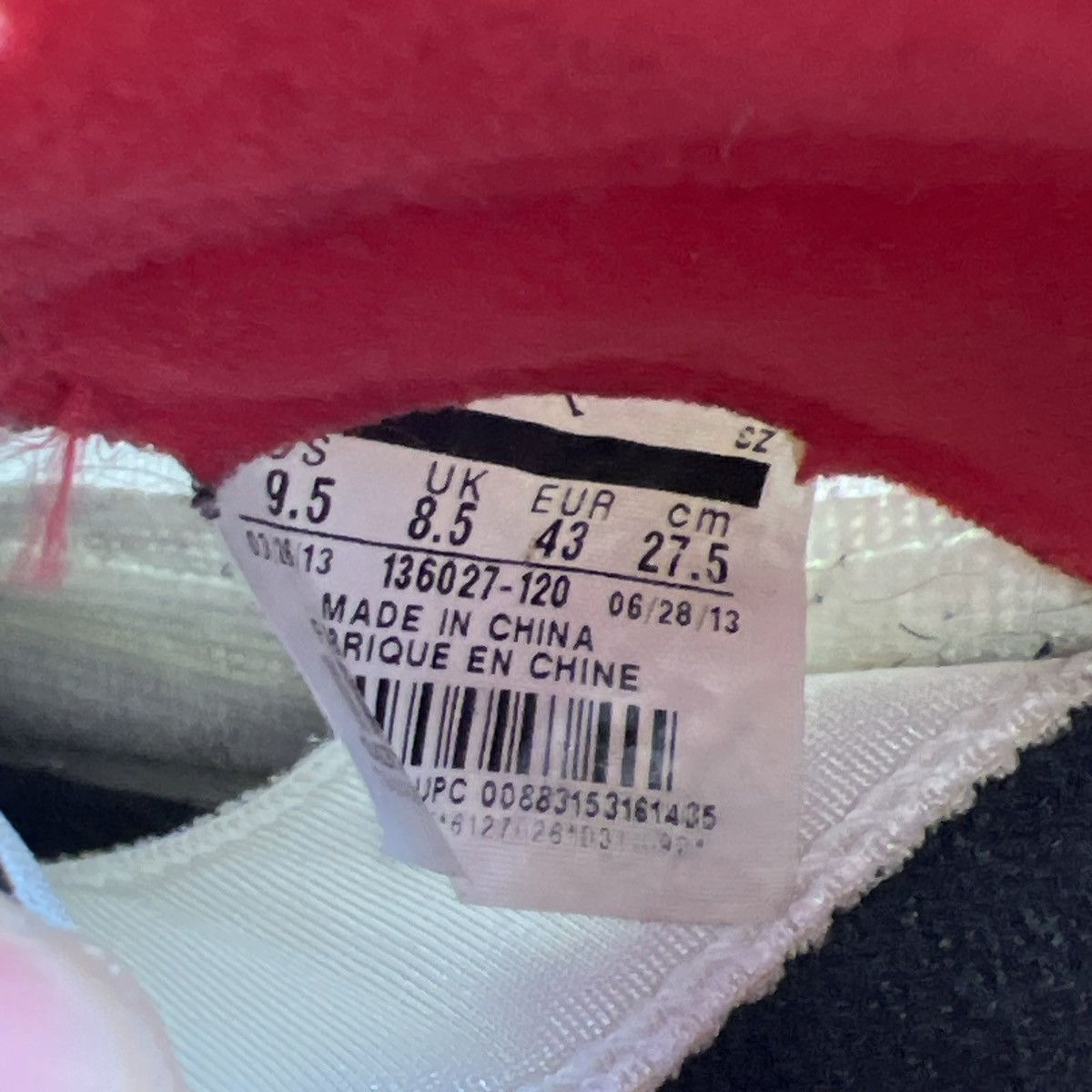 Jordan Brand Air Jordan 5 Fire red Size US 9.5 / EU 42-43 - 8 Thumbnail