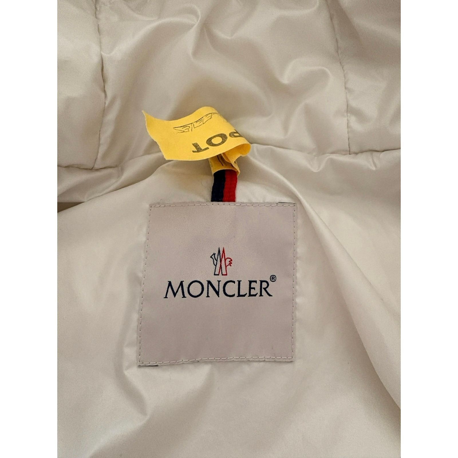 Moncler Moncler Men's Cardere Concealed Logo Jacket White | Size 2 Size US S / EU 44-46 / 1 - 12 Thumbnail