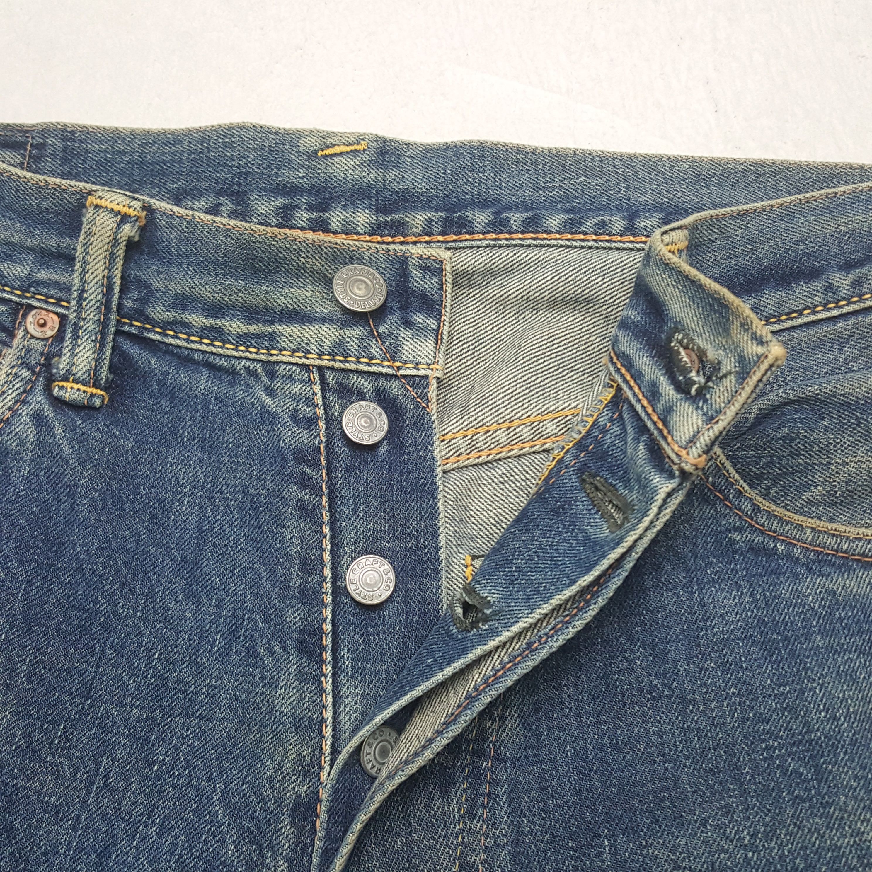 Evisu Vintage Hysteric Glamour Japanese Denim C280N25 Size US 29 - 7 Thumbnail
