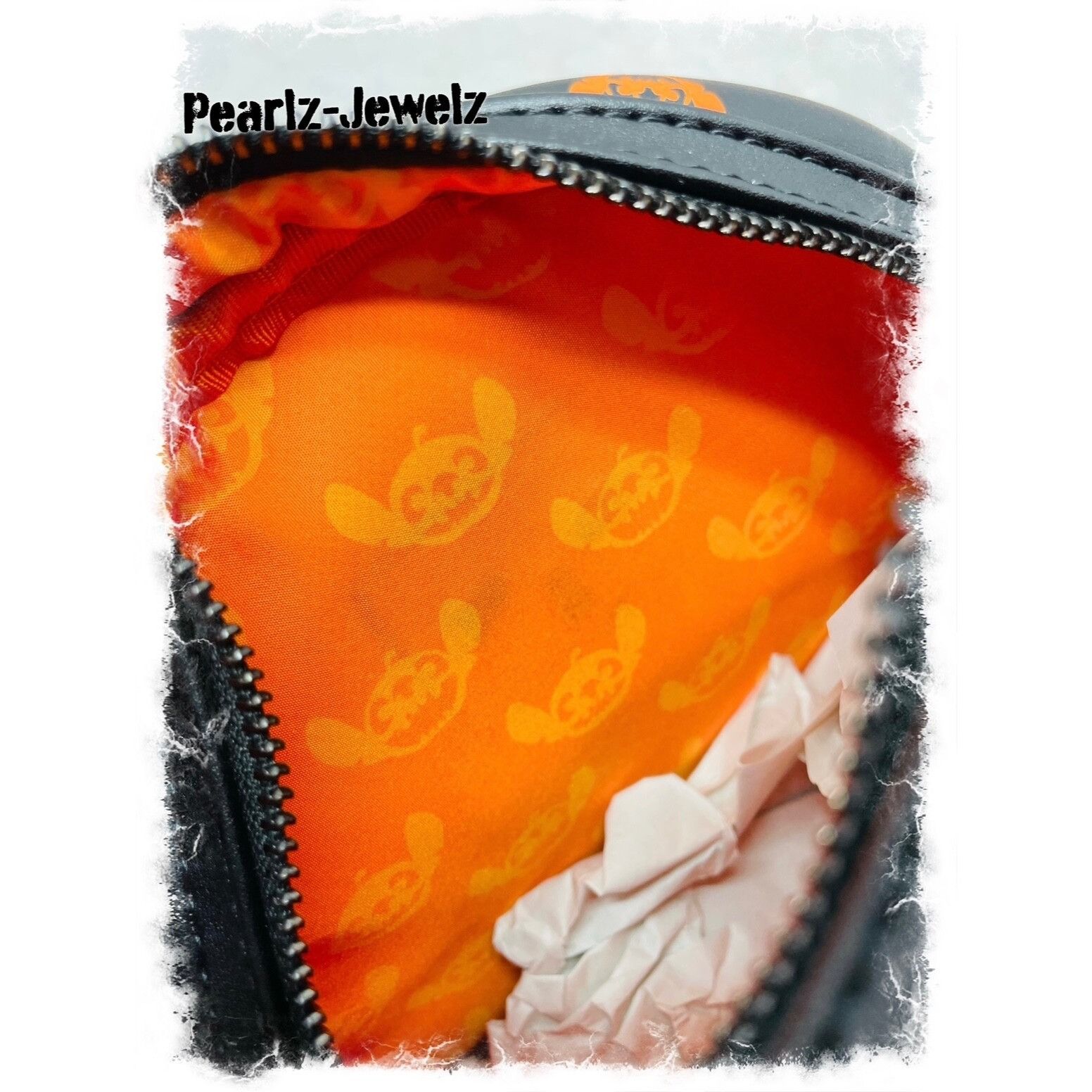 Disney Loungefly Lilo & Stitch Jack-o'-lantern Pumpkin Face Hallowe Size ONE SIZE - 5 Thumbnail