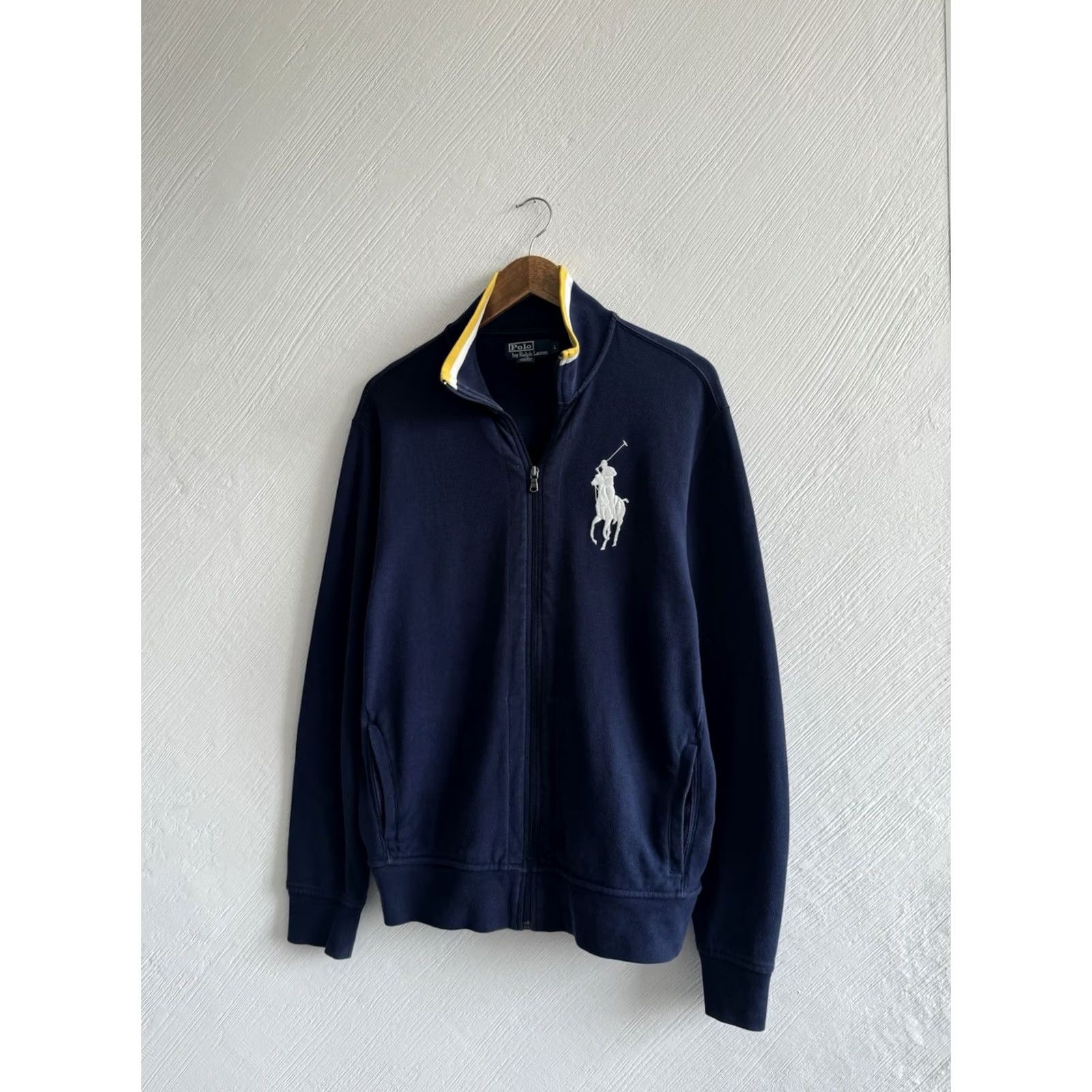 Polo Ralph Lauren Vintage Polo Ralph Lauren Big Pony Sweatshirt L Blue Men Sip Size US L / EU 52-54 / 3 - 3 Thumbnail