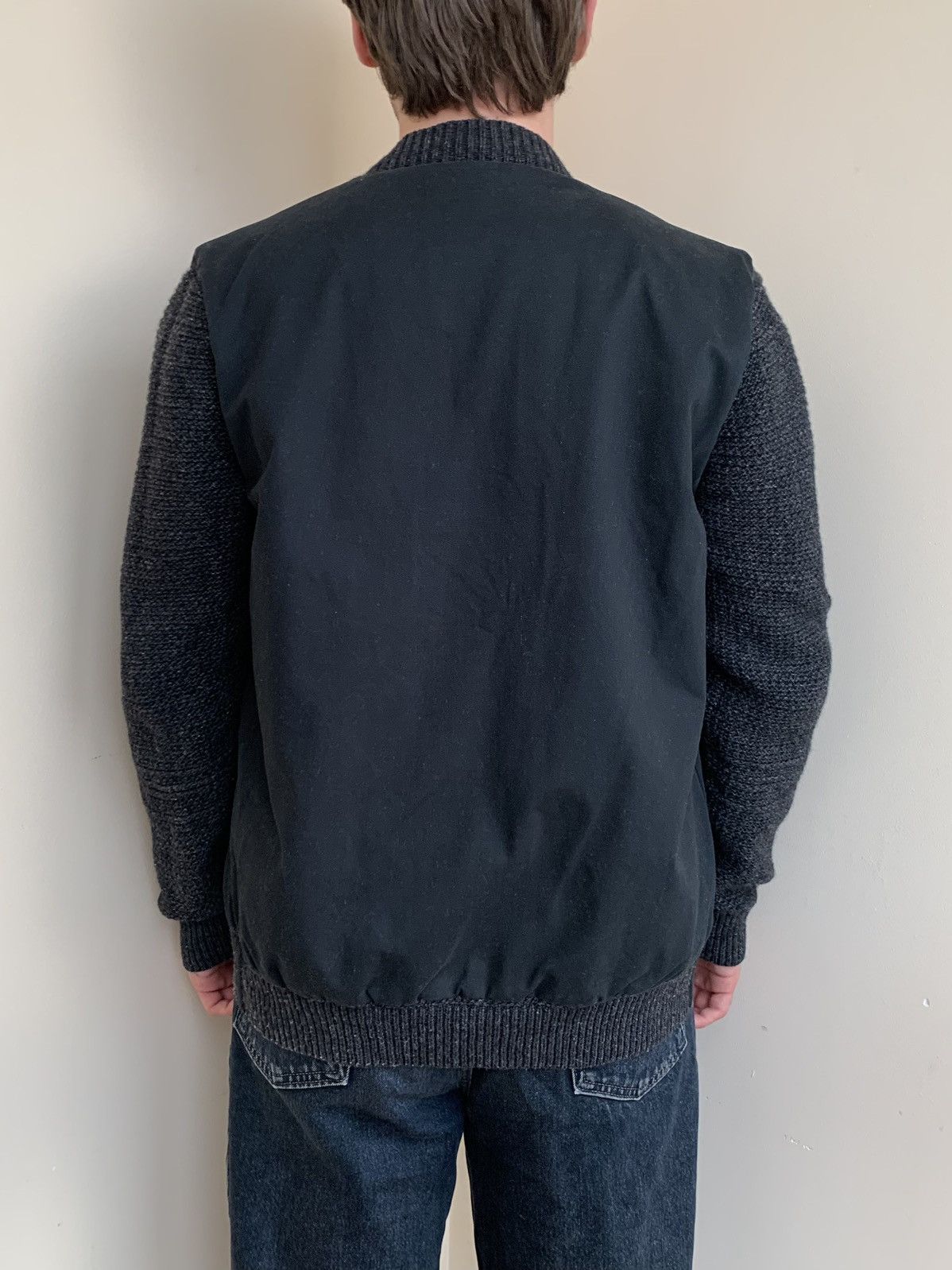 Folk Folk Wool Nylon Rib Knit Reversible Zip Jacket Size 3 Size US M / EU 48-50 / 2 - 6 Thumbnail