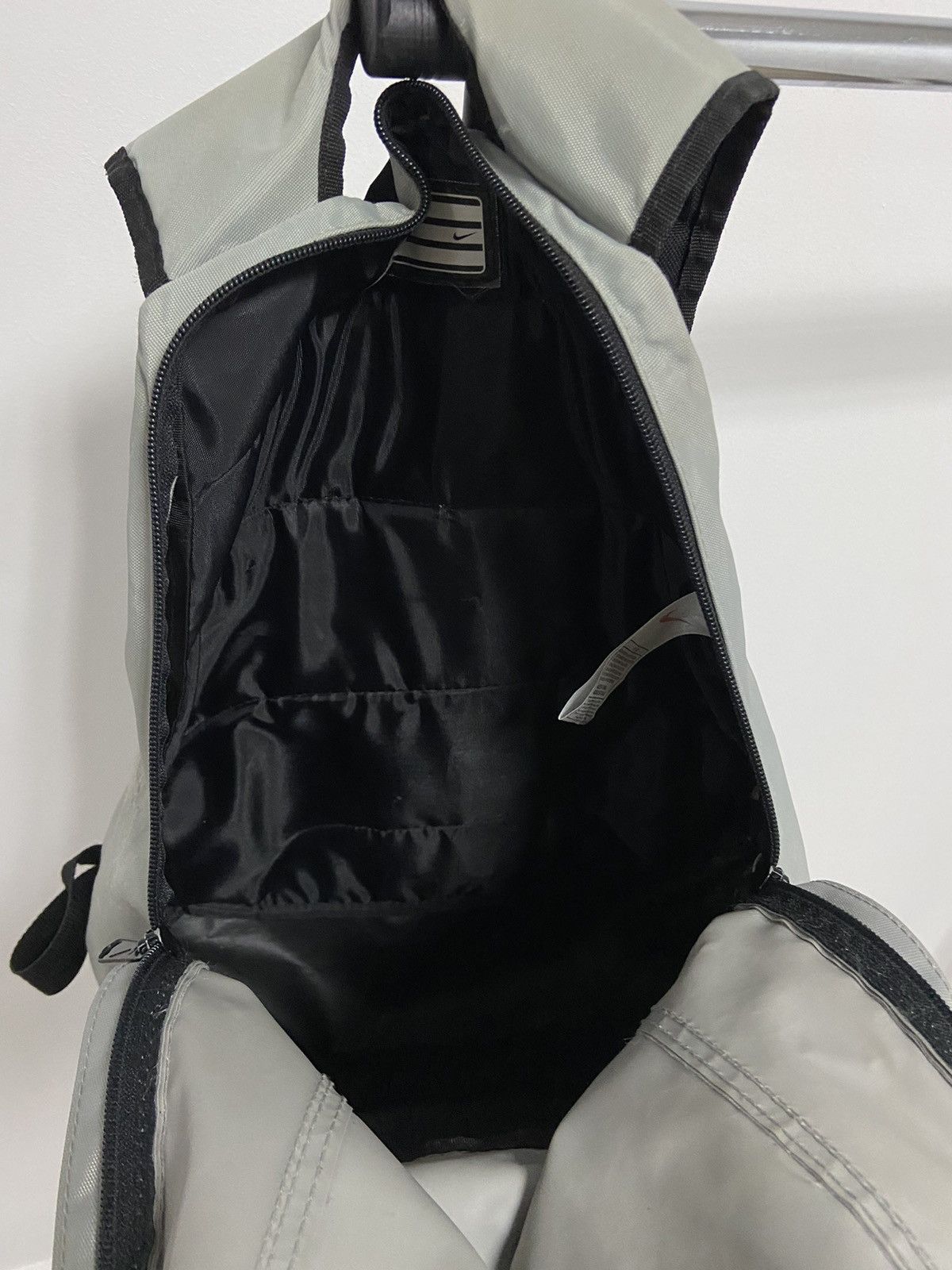 Nike × Vintage Nike Backpack Bag Vintage Big Swoosh Logo 90s Style Size ONE SIZE - 7 Thumbnail