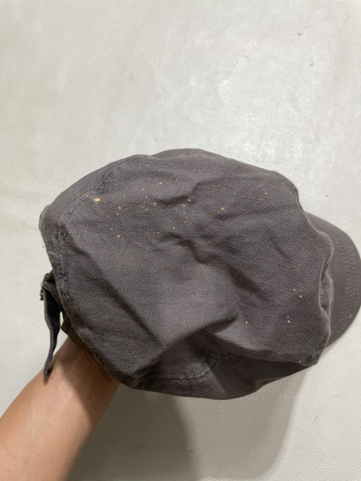 Japanese Brand 2000s Cadet Hat Punk Distressed Studded y2k Size ONE SIZE - 5 Thumbnail