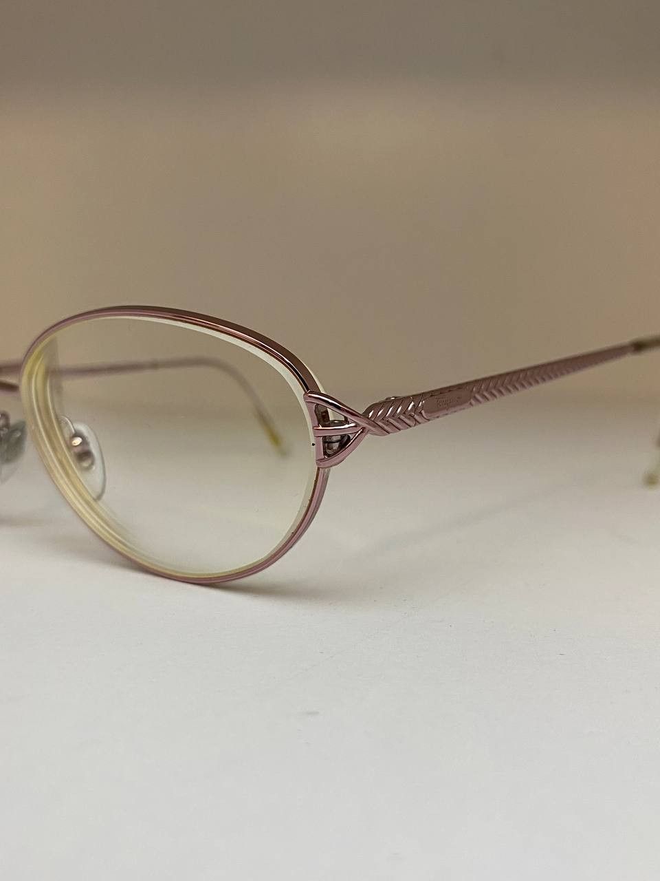 Salvatore Ferragamo Salvatore Ferragamo Vintage Round Rimless Eyeglasses 1579 Size ONE SIZE - 3 Thumbnail